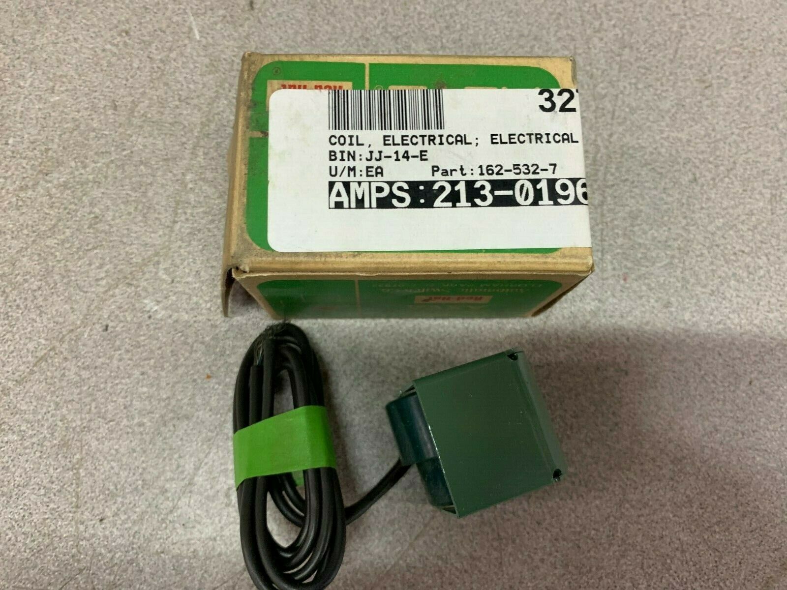 NEW IN BOX ASCO 120VAC. COIL 162-532-7