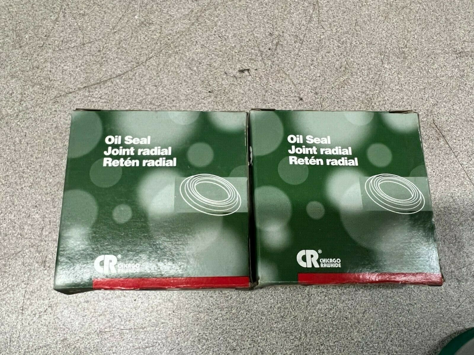 LOT OF 2 NEW IN BOX CHICAGO RAWHIDE 473450 OILSEAL 18242