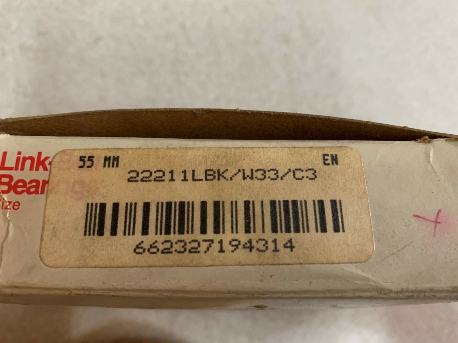 NEW IN BOX LINK BELT BEARINGS 22211LBK/W33/C3