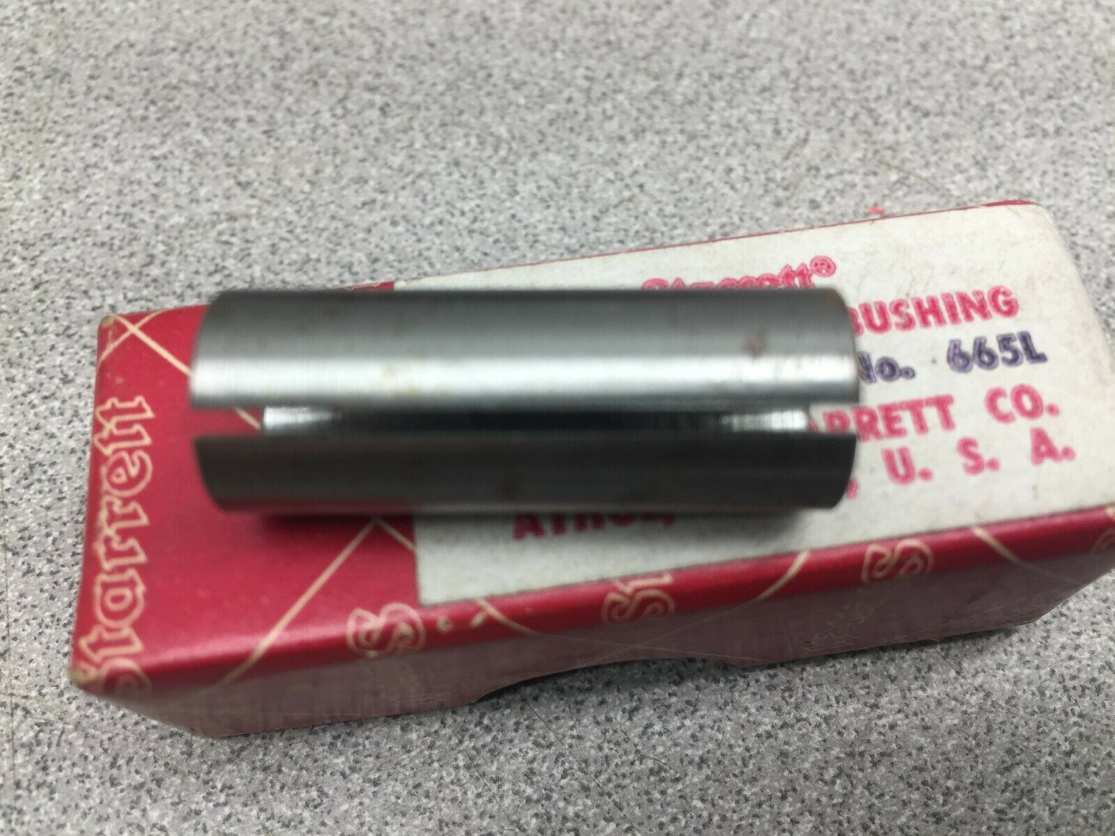 NEW IN BOX LOT OF 2 STARRETT 3/8" REDUCING BUSHING 657K / 665L