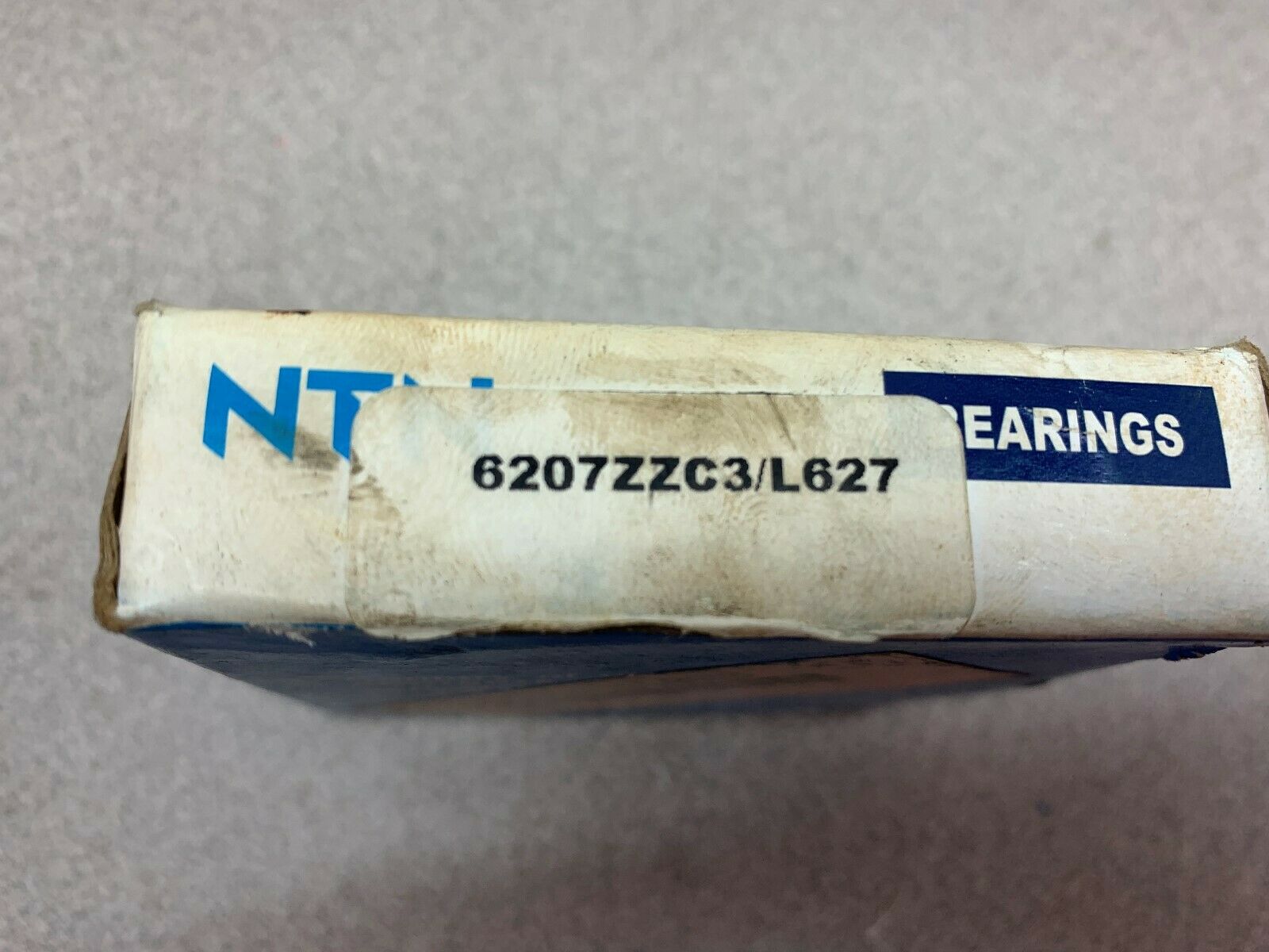 NEW IN BOX NTN BEARING 6207ZZC3/L627