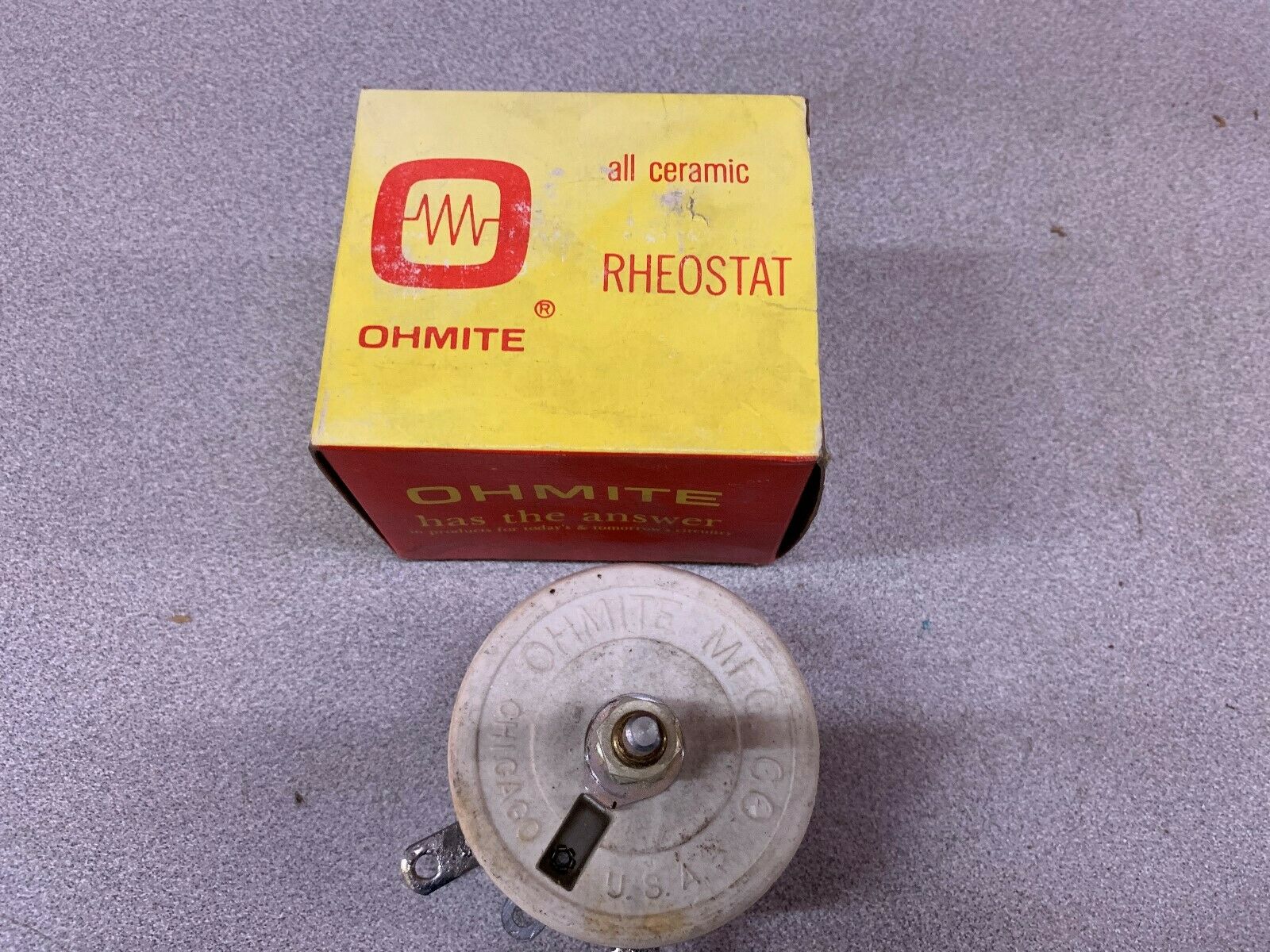 NEW IN BOX OHMITE RHEOSTAT 1103