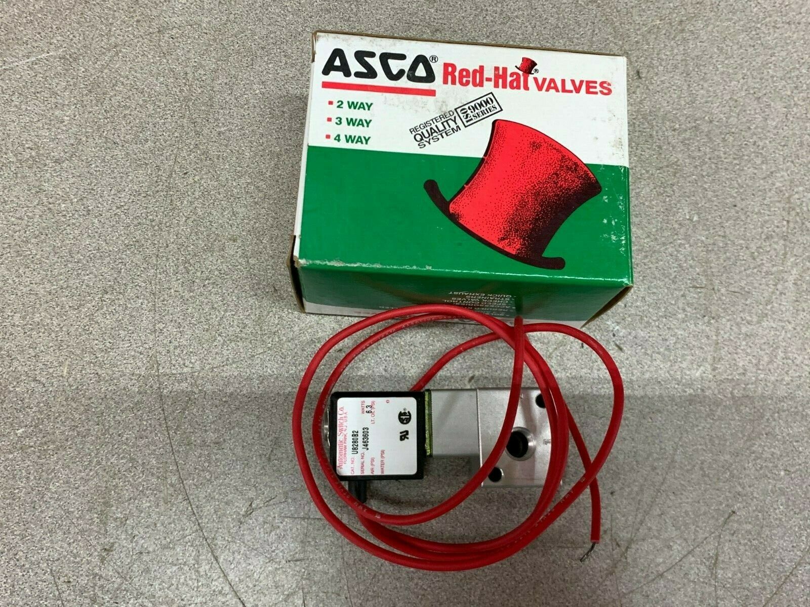 NEW IN BOX ASCO SOLENOID VALVE 48280B2