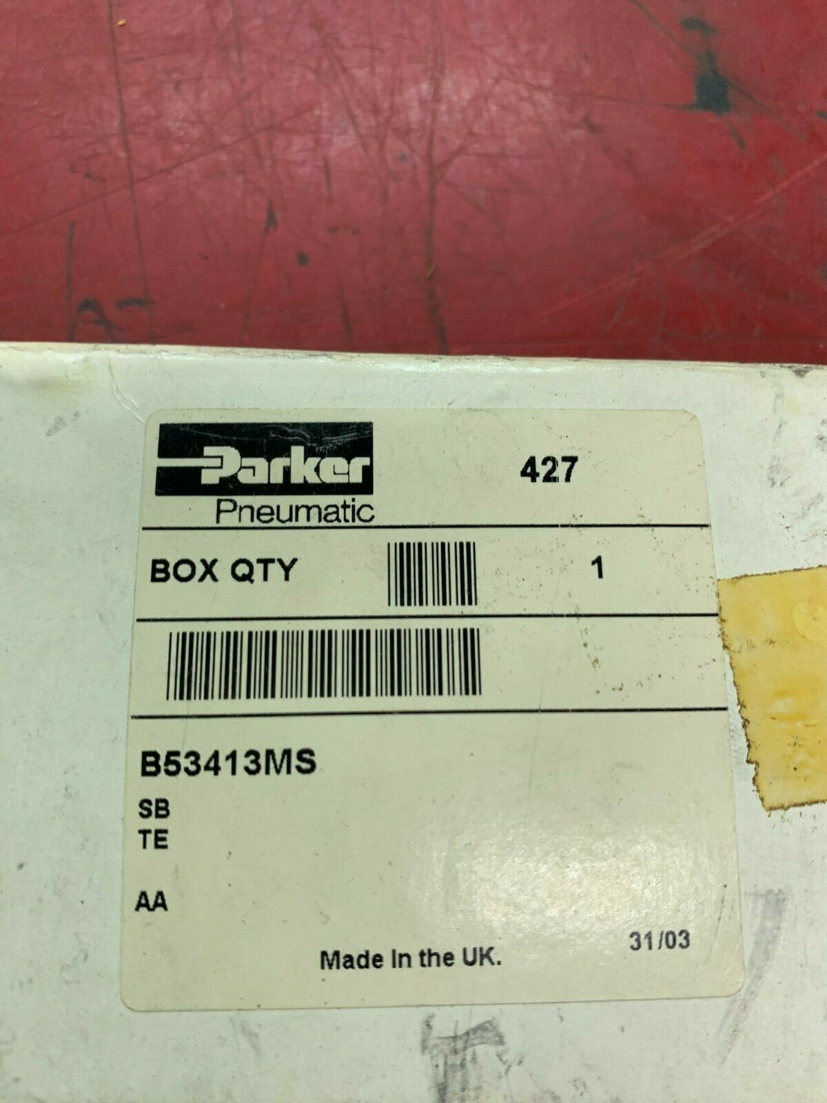 NEW IN BOX PARKER VALVE B53413MS