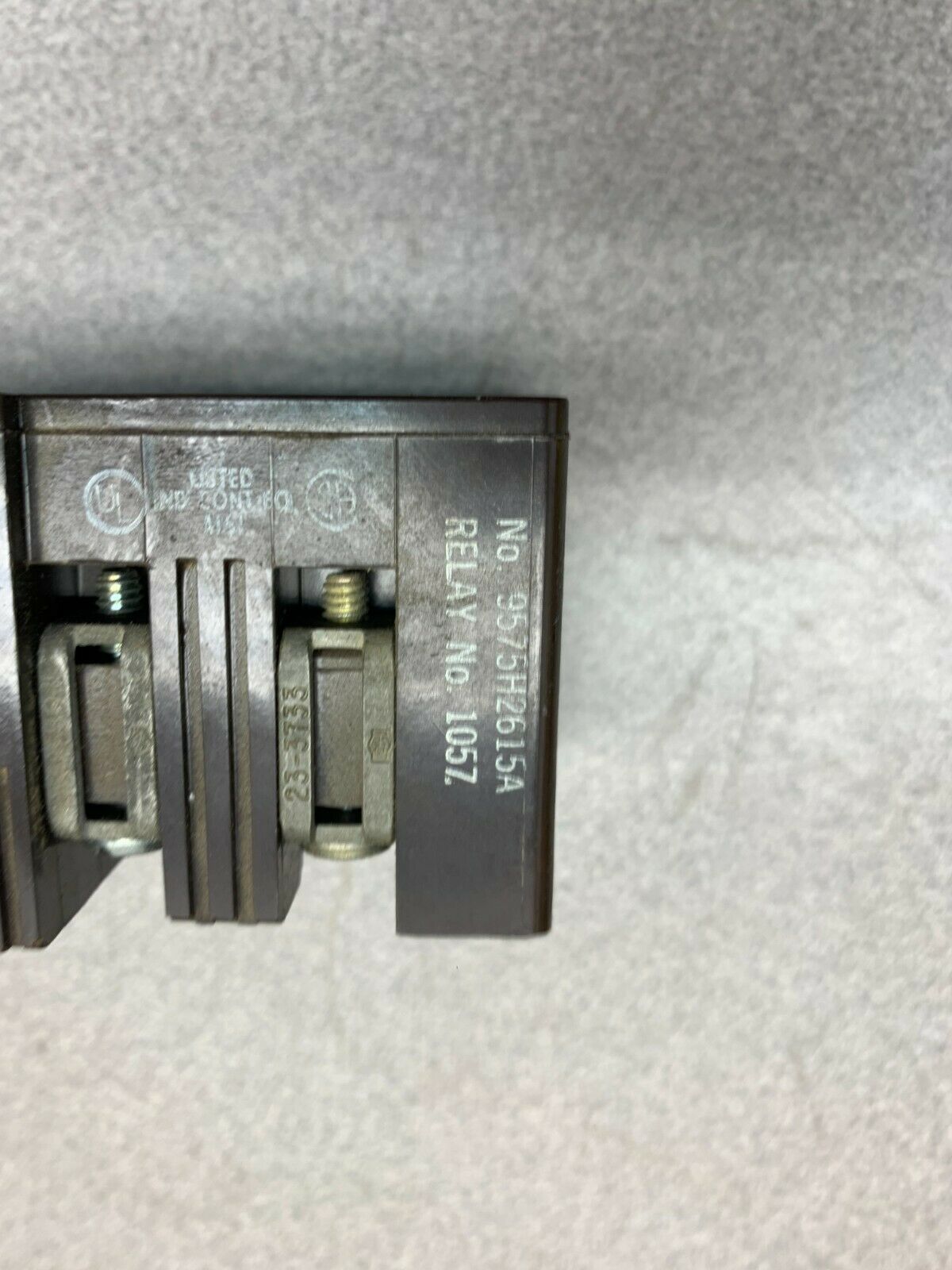 USED CUTLER HAMMER RELAY 9575H2615A