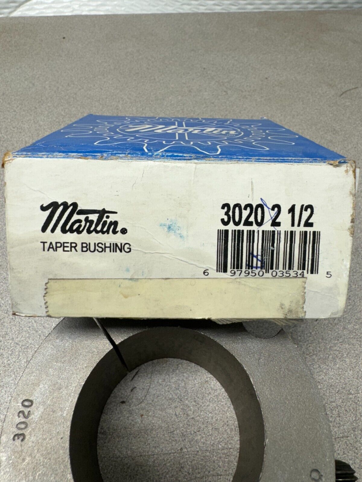 NEW IN BOX MARTIN TAPER BUSHING 3020 2 1/2