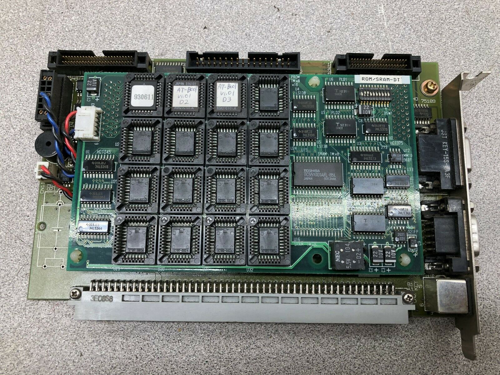 USED FUJI ROM/SRAM-DT CIRCUIT BOARD ADP-042