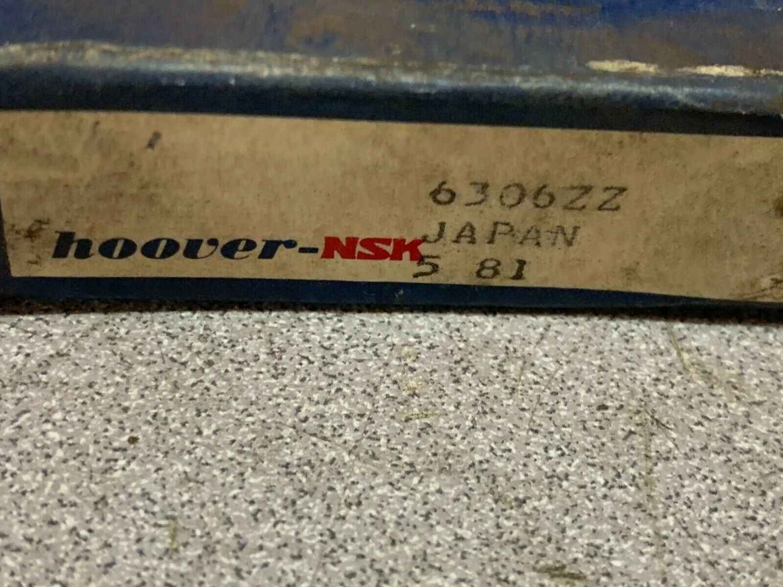 NEW IN BOX NSK BALL BEARING 6306ZZ