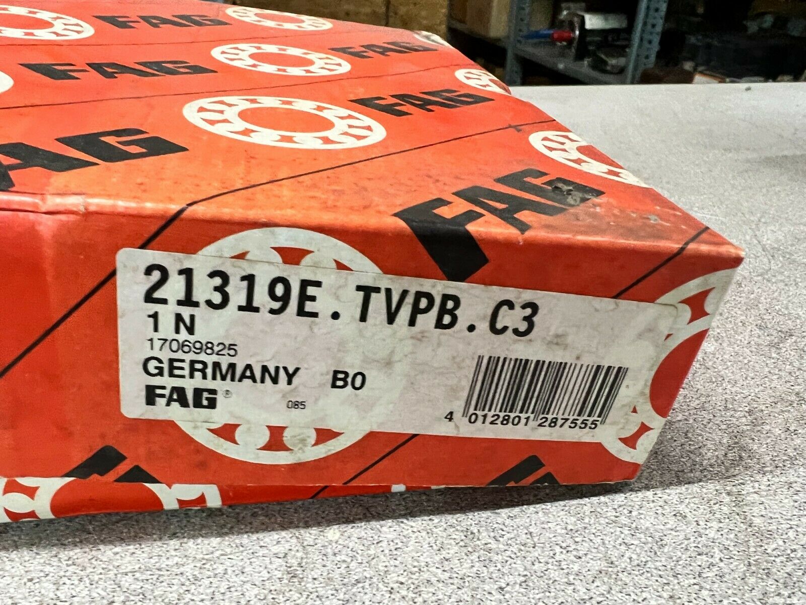 NEW IN BOX FAG ROLLER BEARING 21319E.TVPB.C3