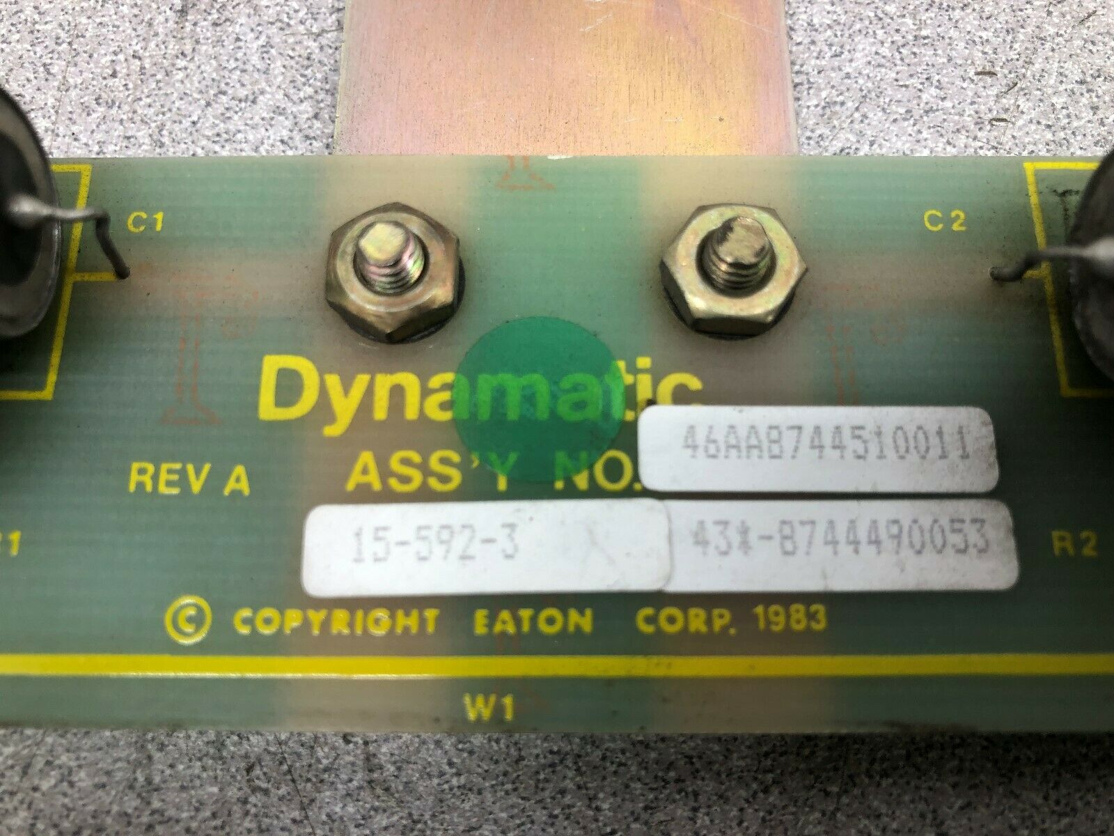 USED DYNAMATIC CIRCUIT BOARD 46AA8744510011