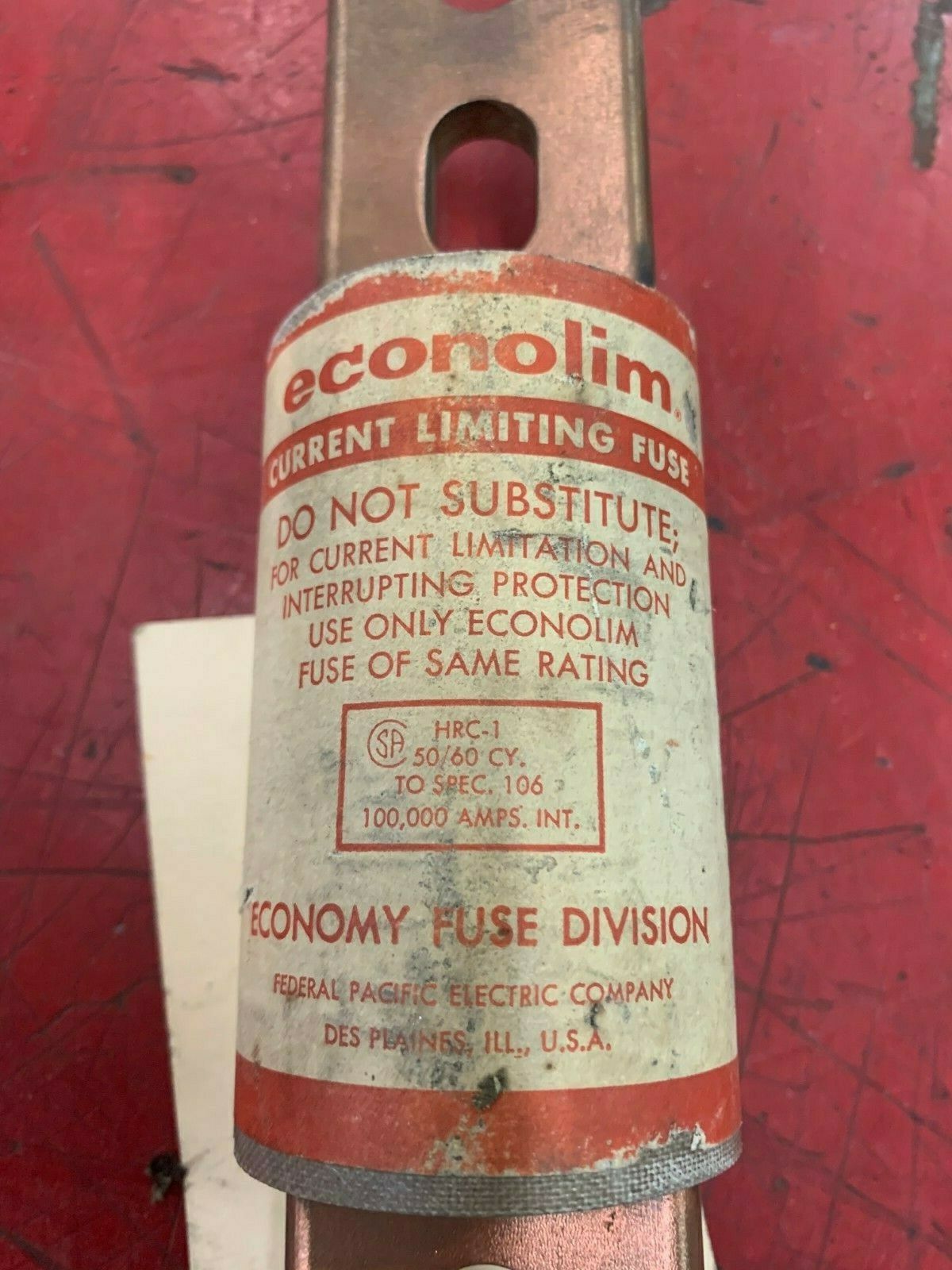 NEW NO BOX ECONOLIM FUSE LCL-1000
