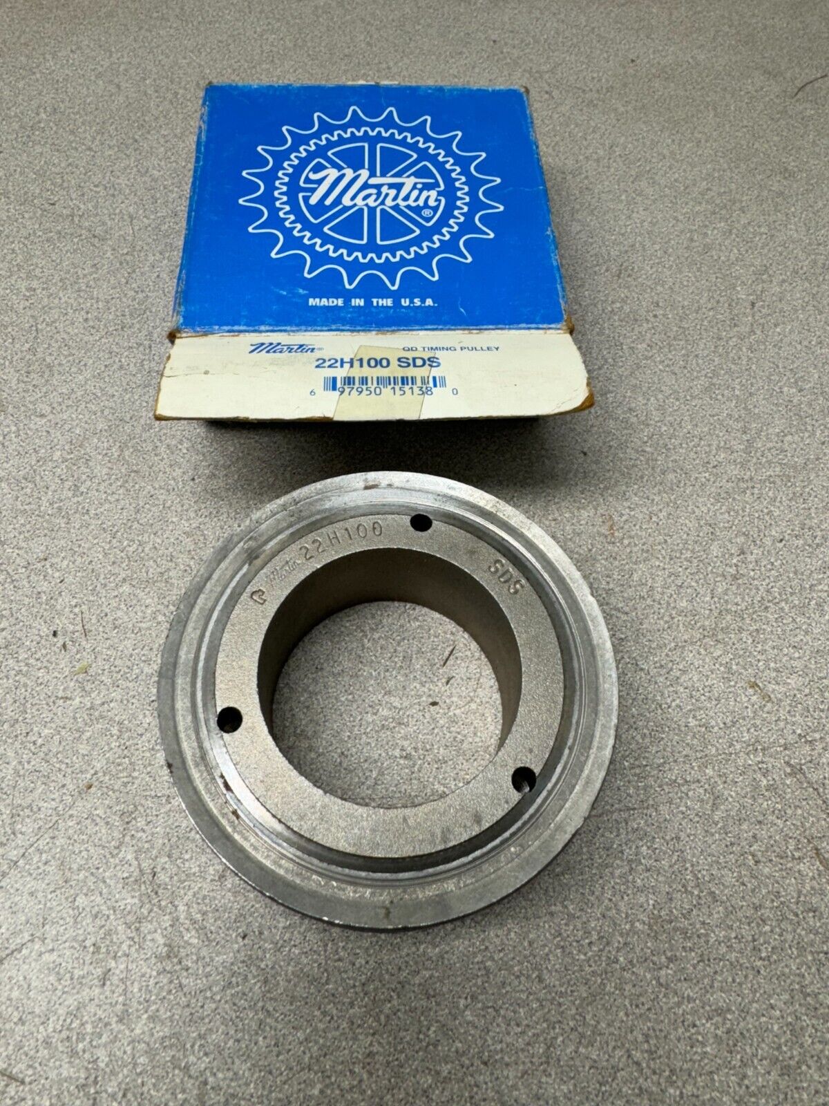 NEW IN BOX MARTIN TIMING PULLEY 22H100 SDS
