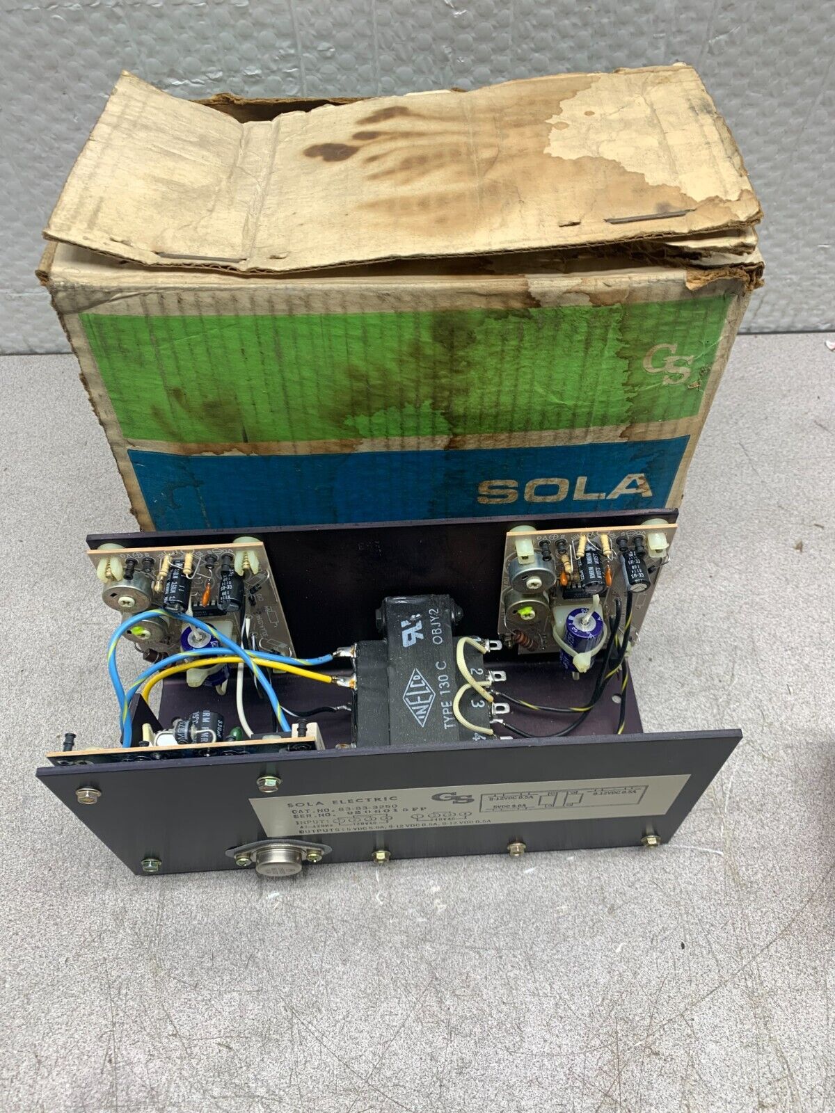 NEW NO BOX SOLA POWER SUPPLY 83-83-3250