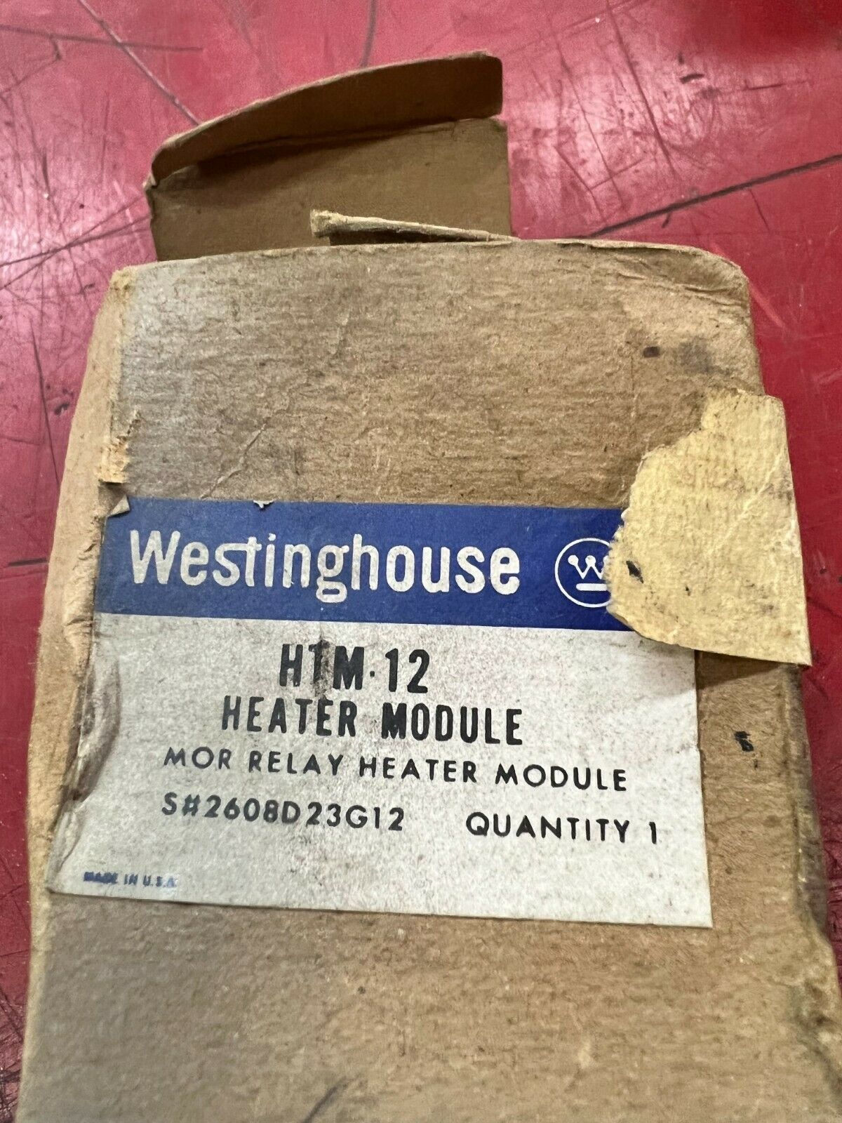 NEW IN BOX WESTINGHOUSE RELAY HEATER MODULE HTM-12