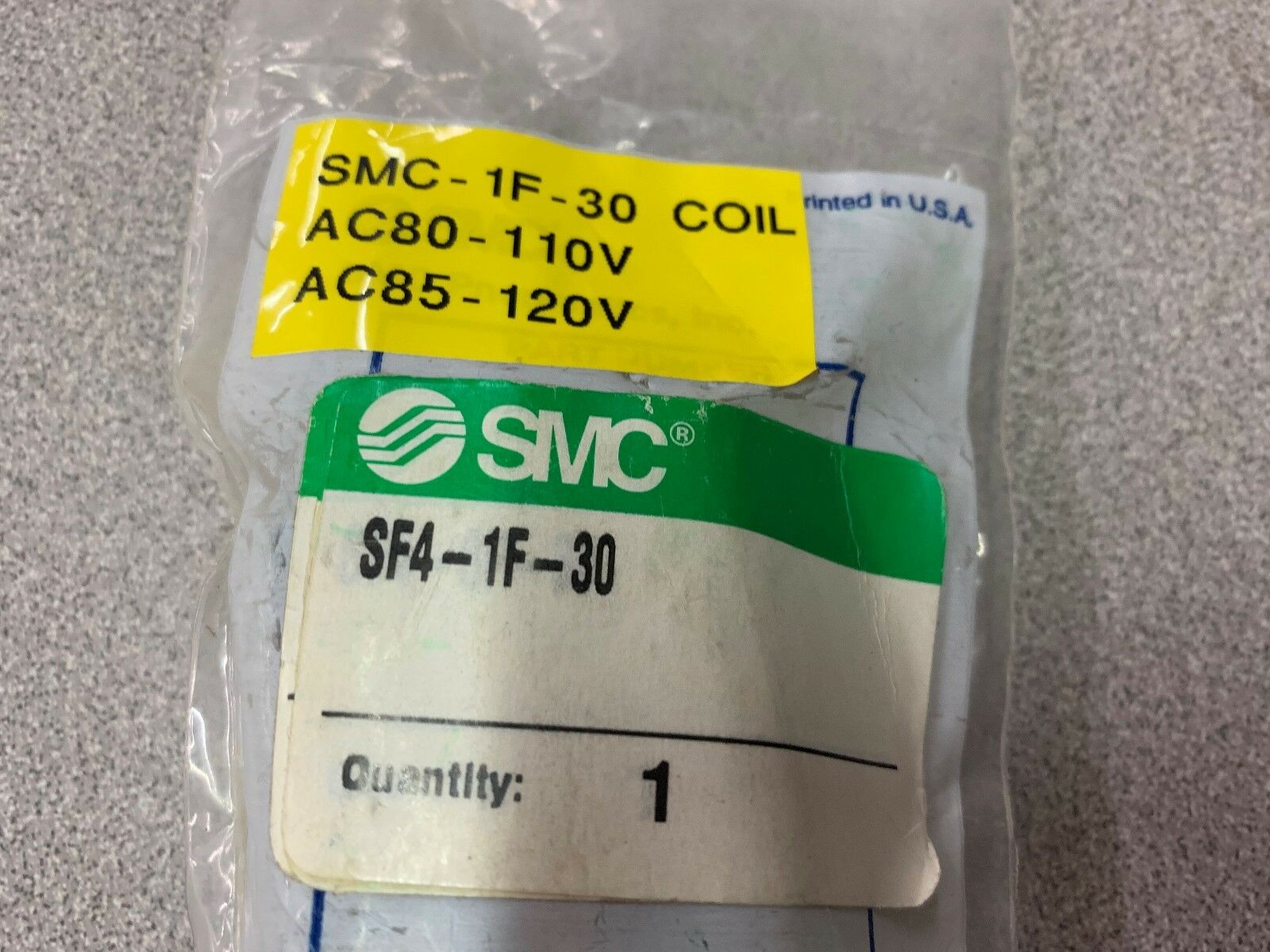 NEW NO BOX SMC SOLENOID SF4-1F-30