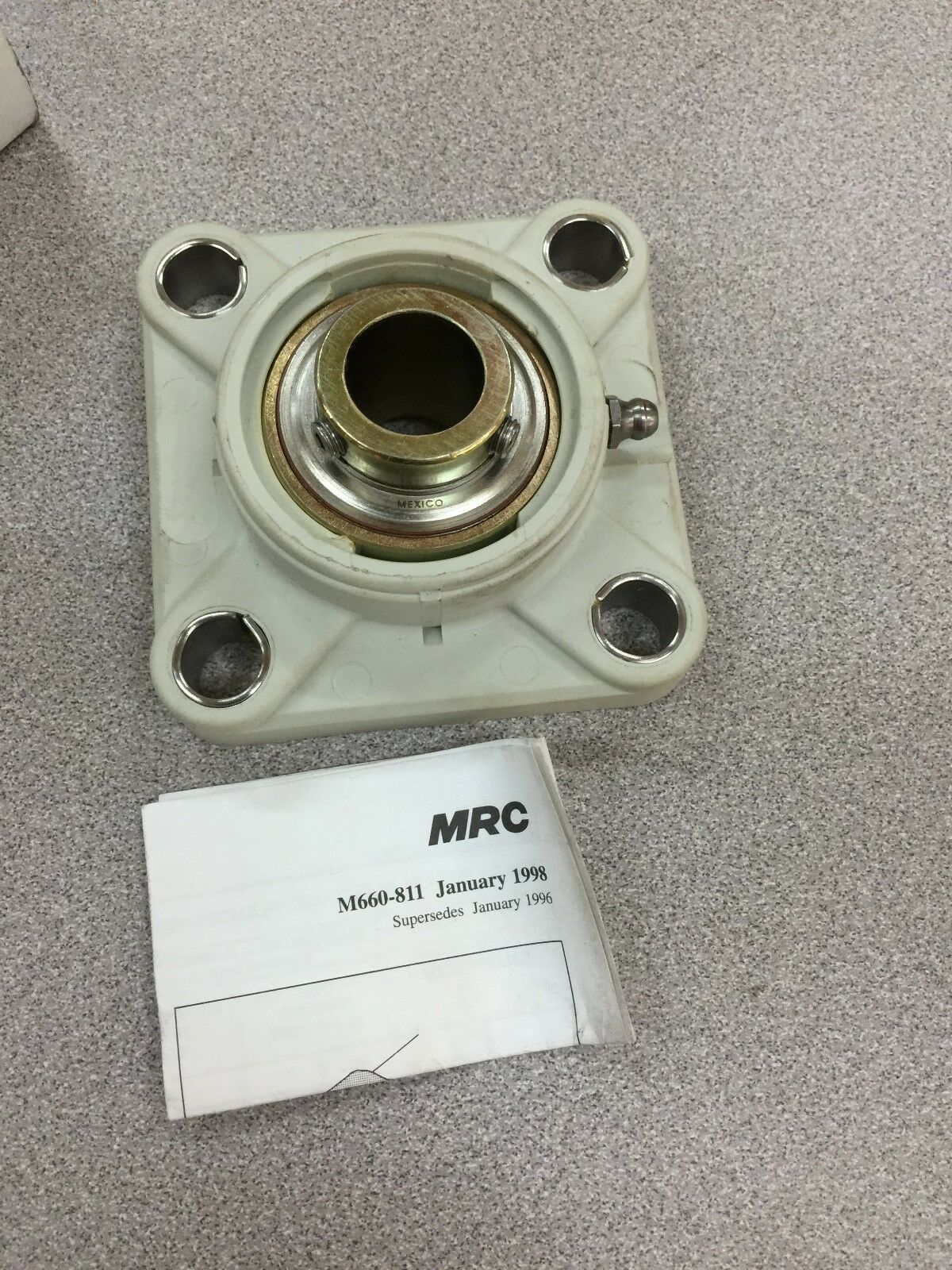 NEW IN BOX MRC MARATHON 4-BOLT FLANGE BEARING 3/4" BORE C4F012ZMG