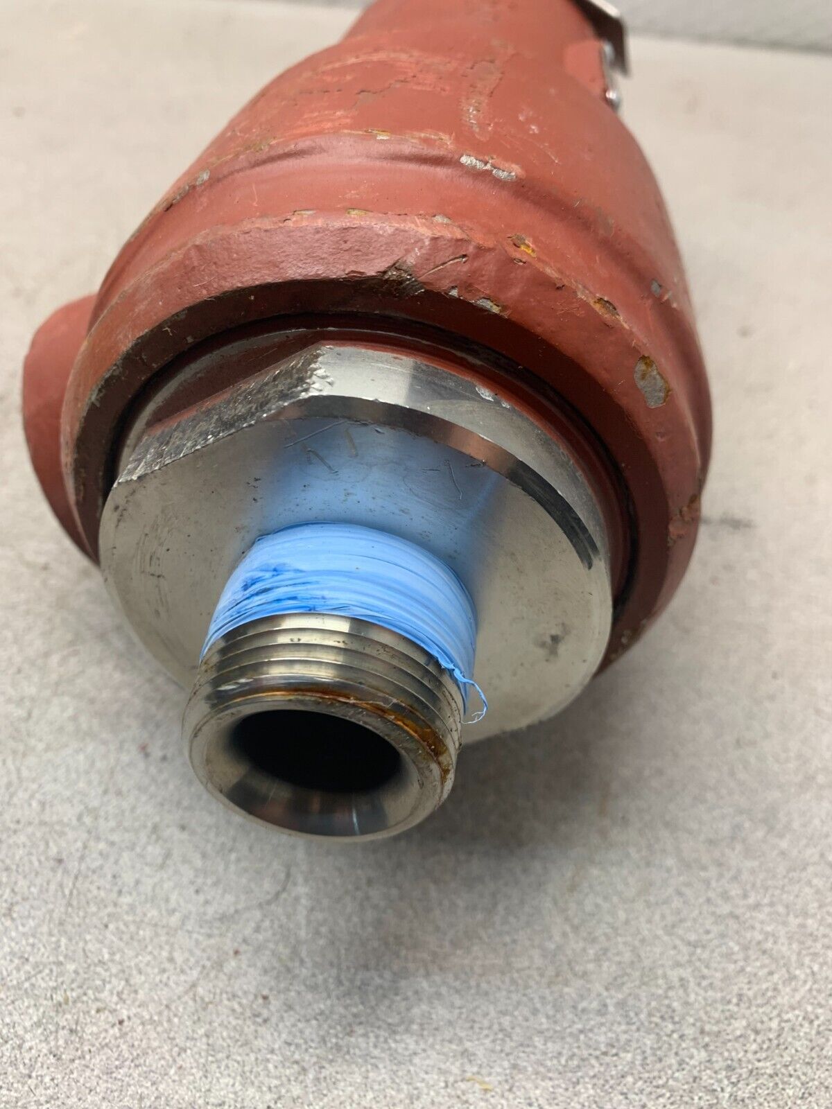 USED FARRIS ENGINEERING SIZE 1E1.5 PRESSURE RELIEF VALVE 45PSIG. 27EA34-M40