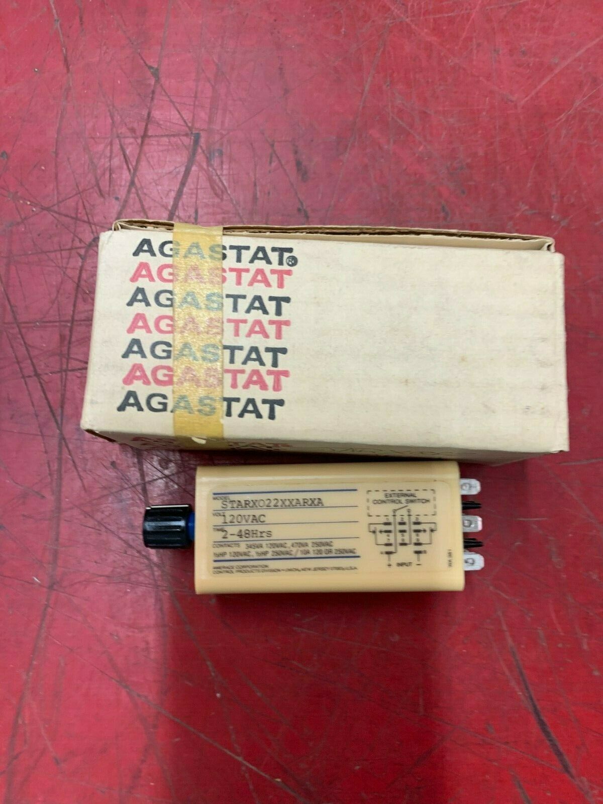 NEW IN BOX AGASTAT 2-48 HRS TIMER STARX022XXARXA