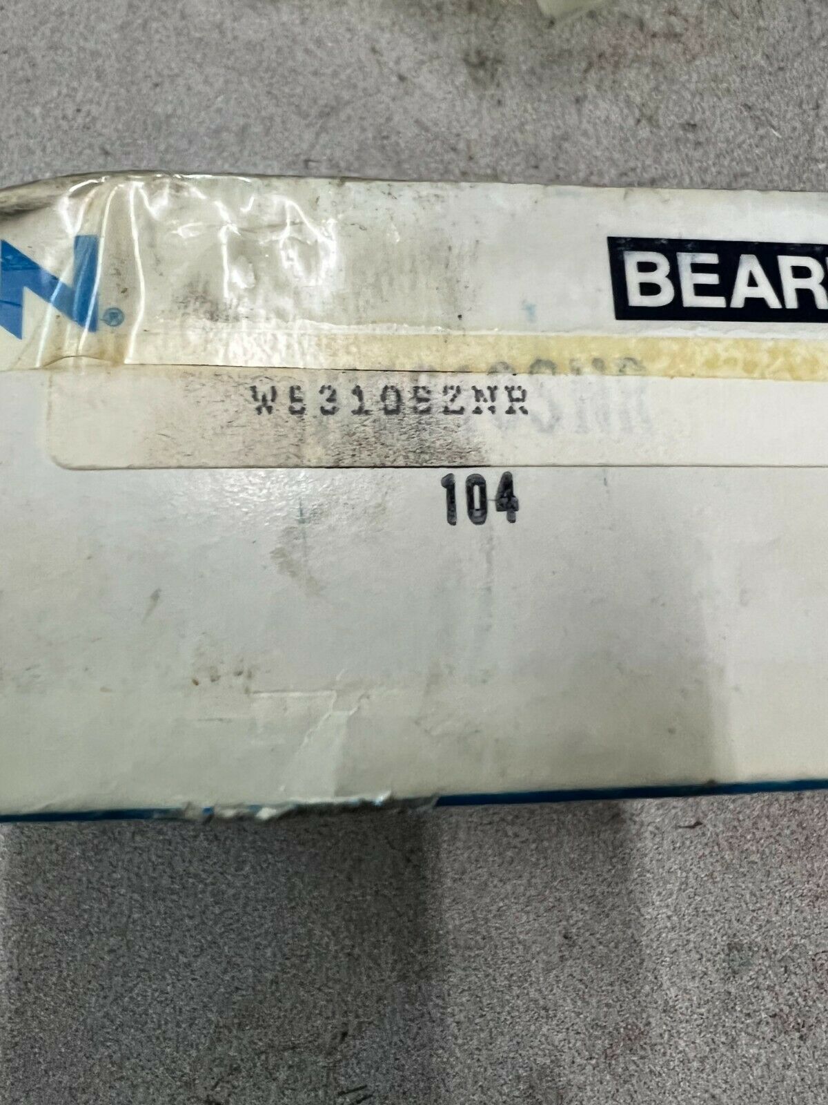 NEW IN BOX NTN W5310N THRUST BEARING  W5310SZNR