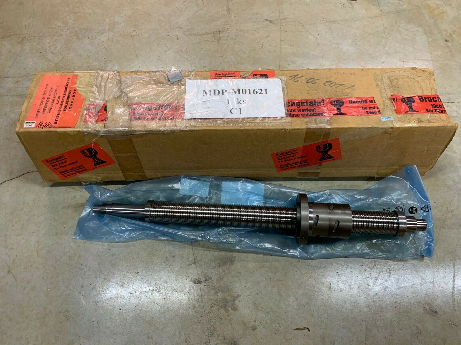 NEW GETRAG MDP-M01621 BALL SCREW SUPPORT K50 STEINMEYER 121150