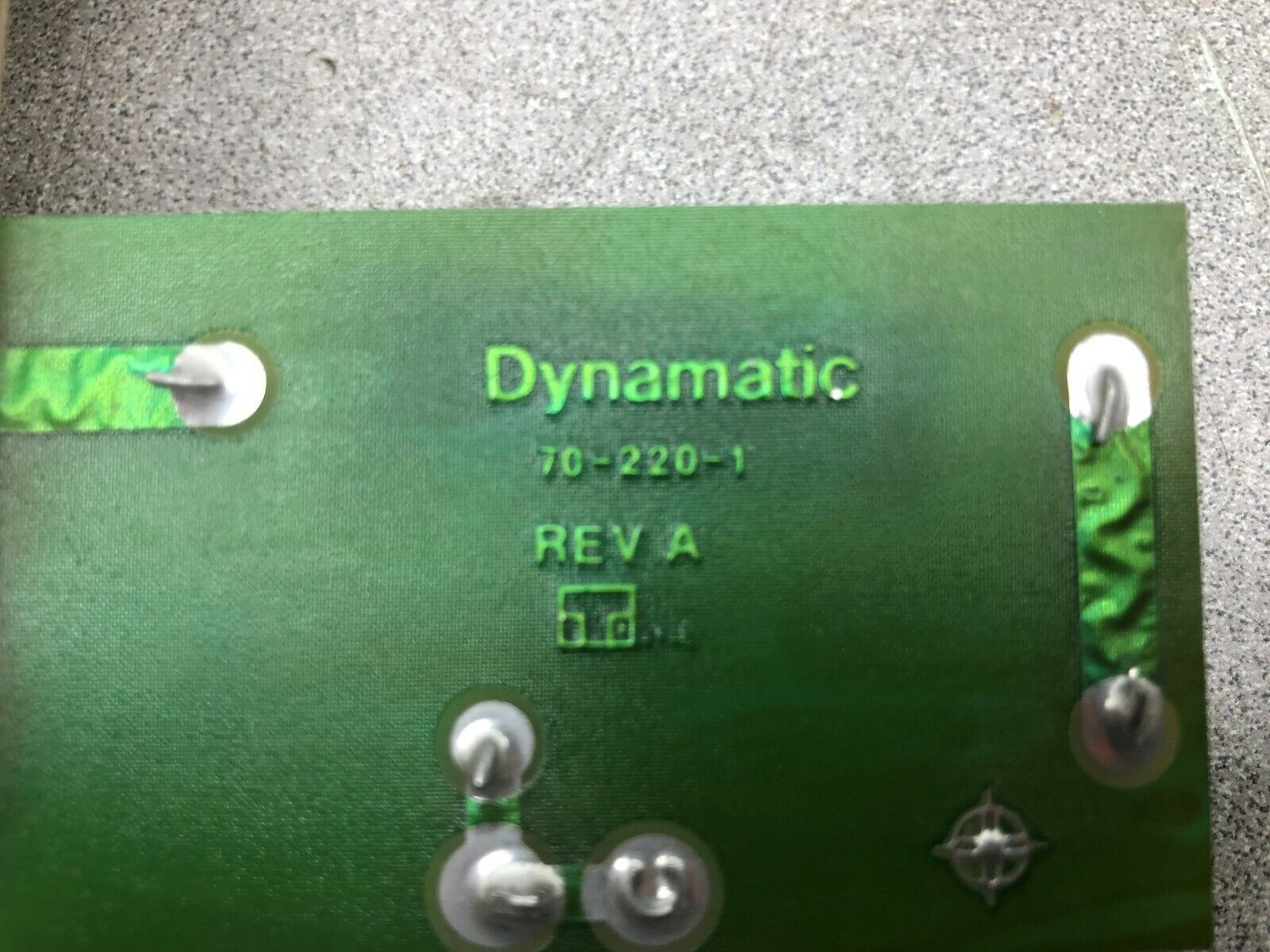 USED DYNAMATIC CIRCUIT BOARD 46AAB744510003