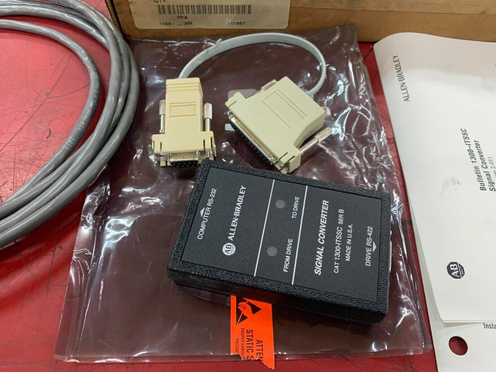 NEW IN BOX ALLEN-BRADLEY SIGNAL CONVERTER 1300-ITSSC SERIES A