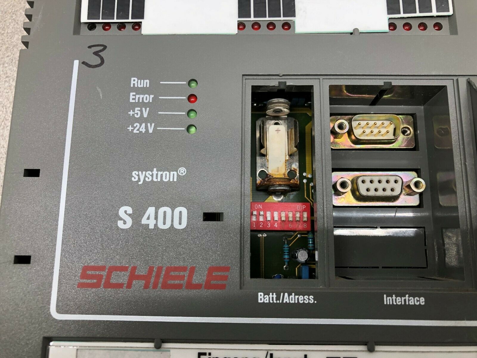 USED ABB SCHIELE SYSTRON S400 24VDC S400 LOGIC CONTROL 2.407,461.06