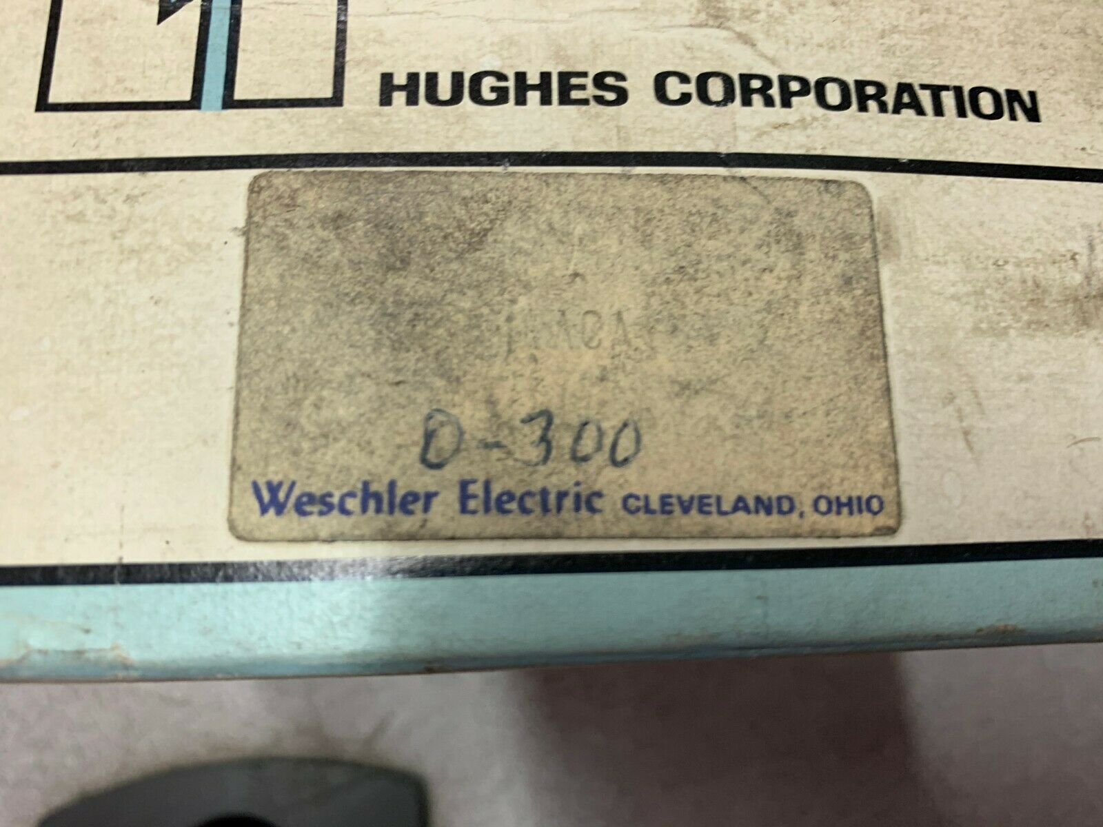 NEW IN BOX WESCHLER 0-300 A METER 281B280A18