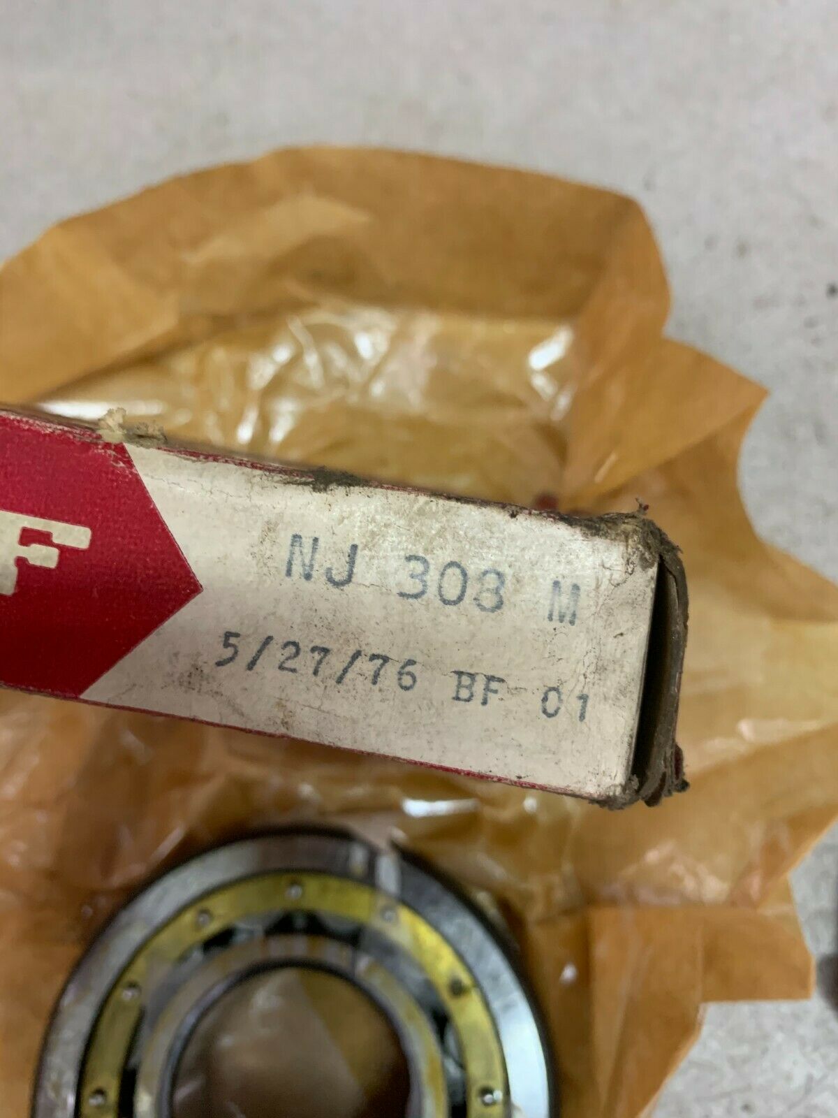 NEW IN BOX SKF NJ308M CYLINDRICAL ROLLER BEARING NJ 308 M