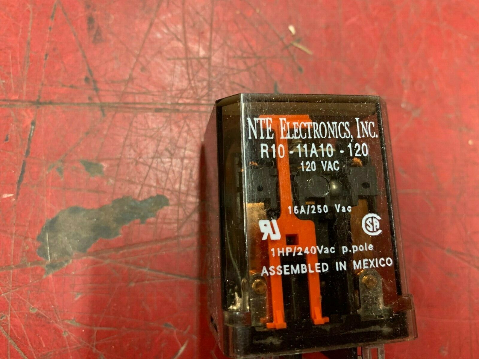 NEW NO BOX NTE ELECTRONICS INC. RELAY R10-11A10-120