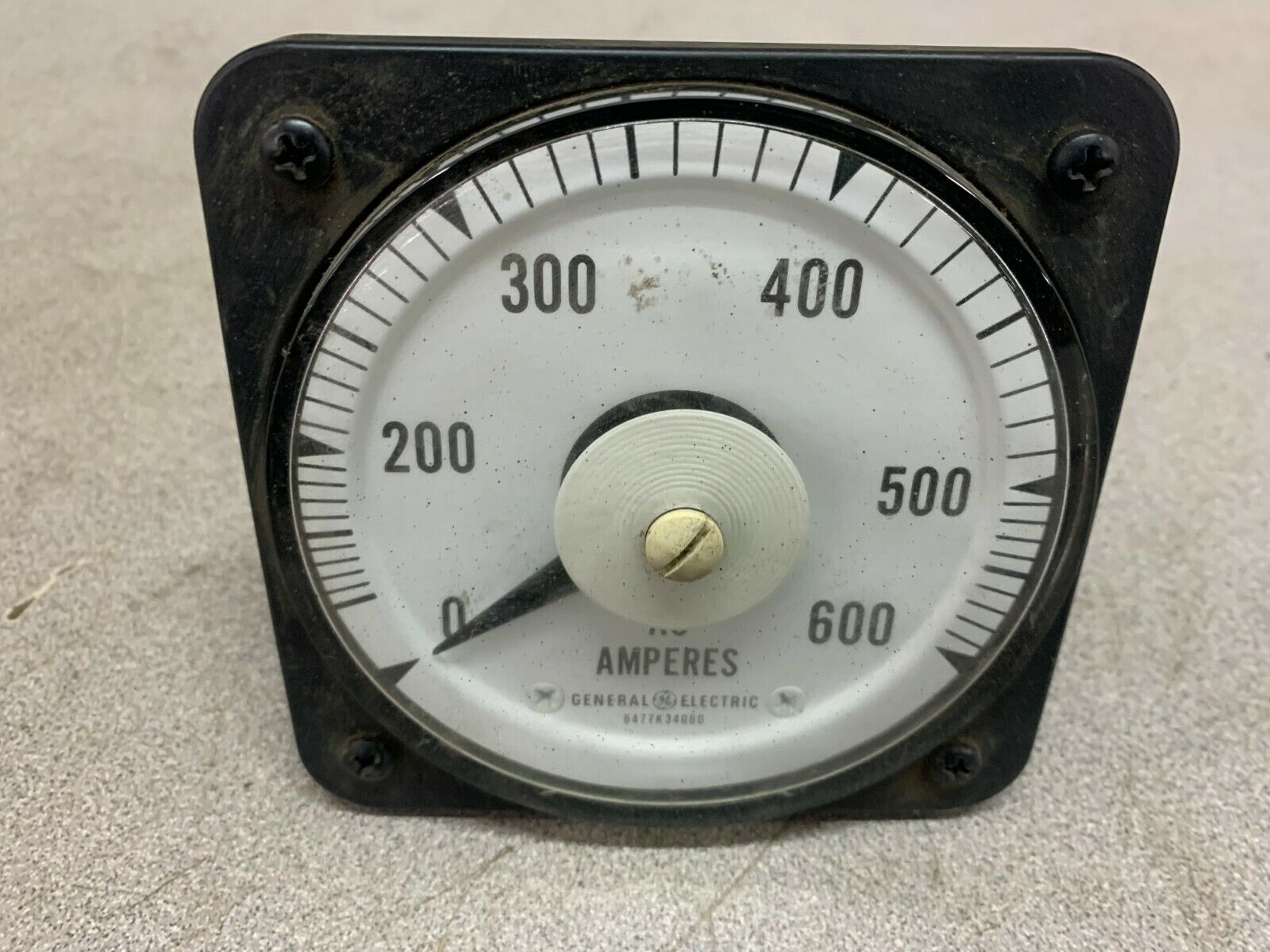 NEW NO BOX GE 0-600 ACA METER 50-103131LSSJ2