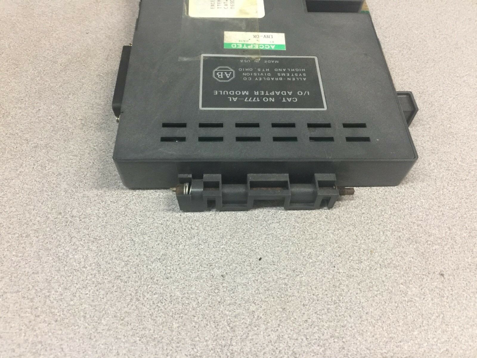 NEW NO BOX ALLEN BRADLEY I/O ADAPTER MODULE 1777-AL