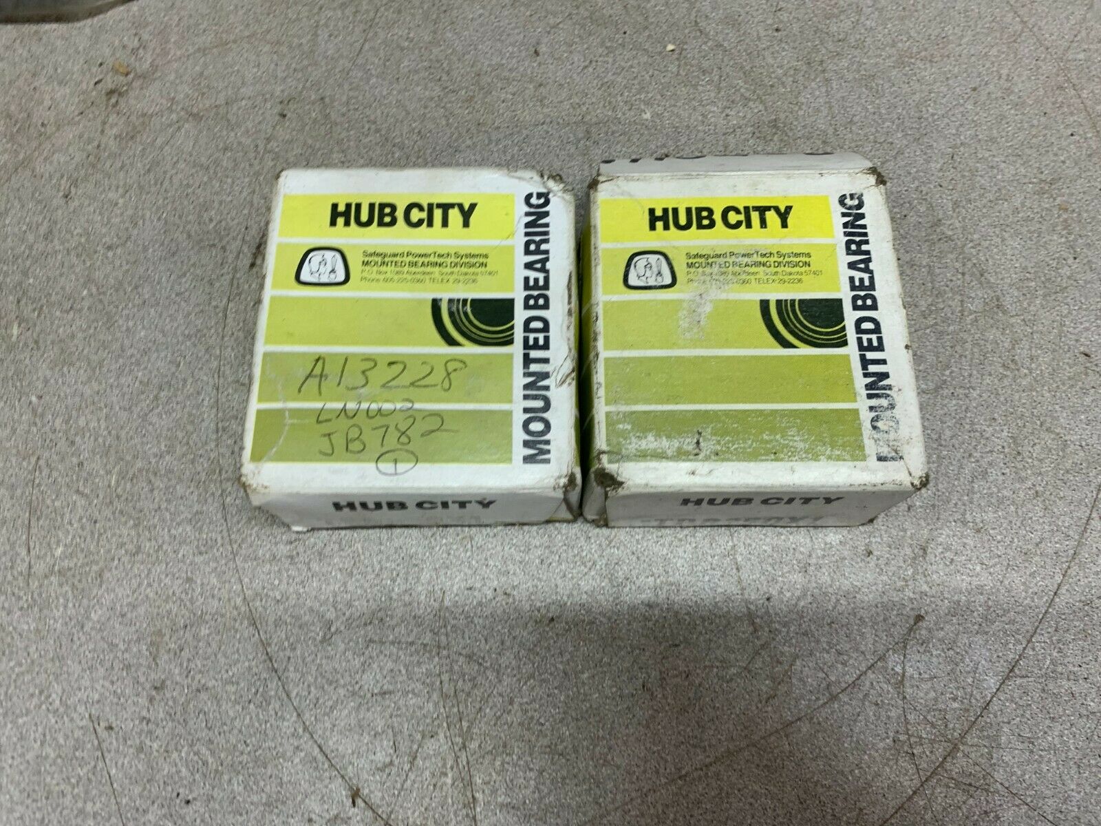 LOT OF 2 NEW IN BOX HUBCITY PILLOW BLOCK BEARING TPB250X1