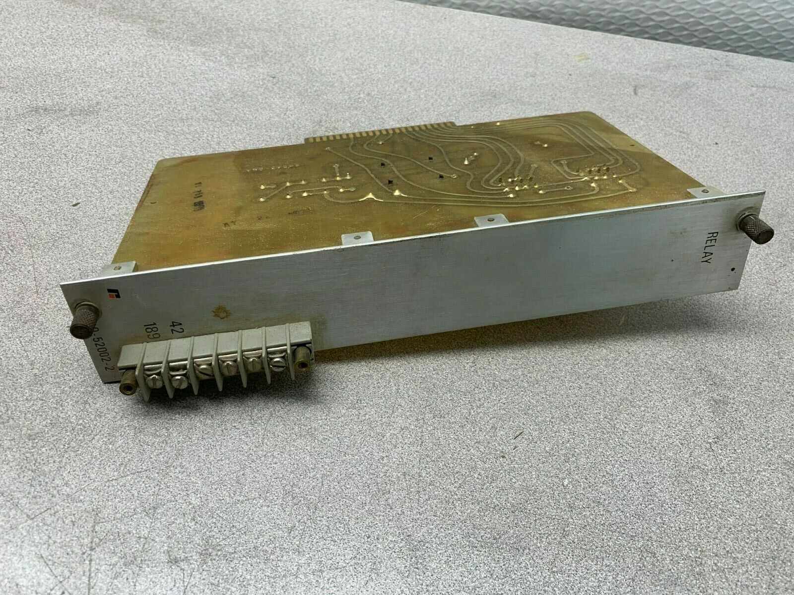 USED RELIANCE ELECTRIC RELAY BOARD 0-52002-2