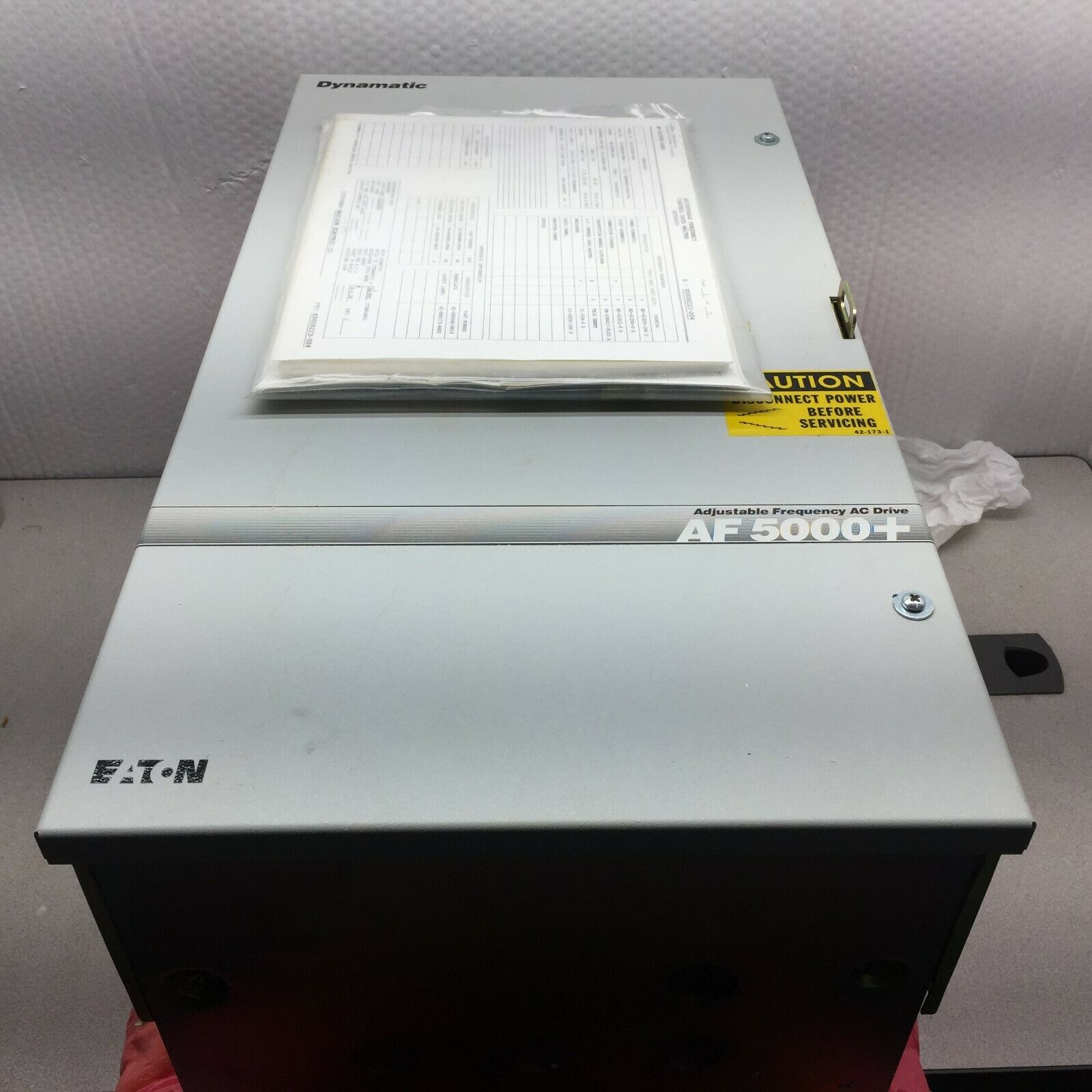 NEW NO BOX EATON AF5000+ 480VAC 3PH 10HP ADJUSTABLE FREQUENCY AC DRIVE AF-501208