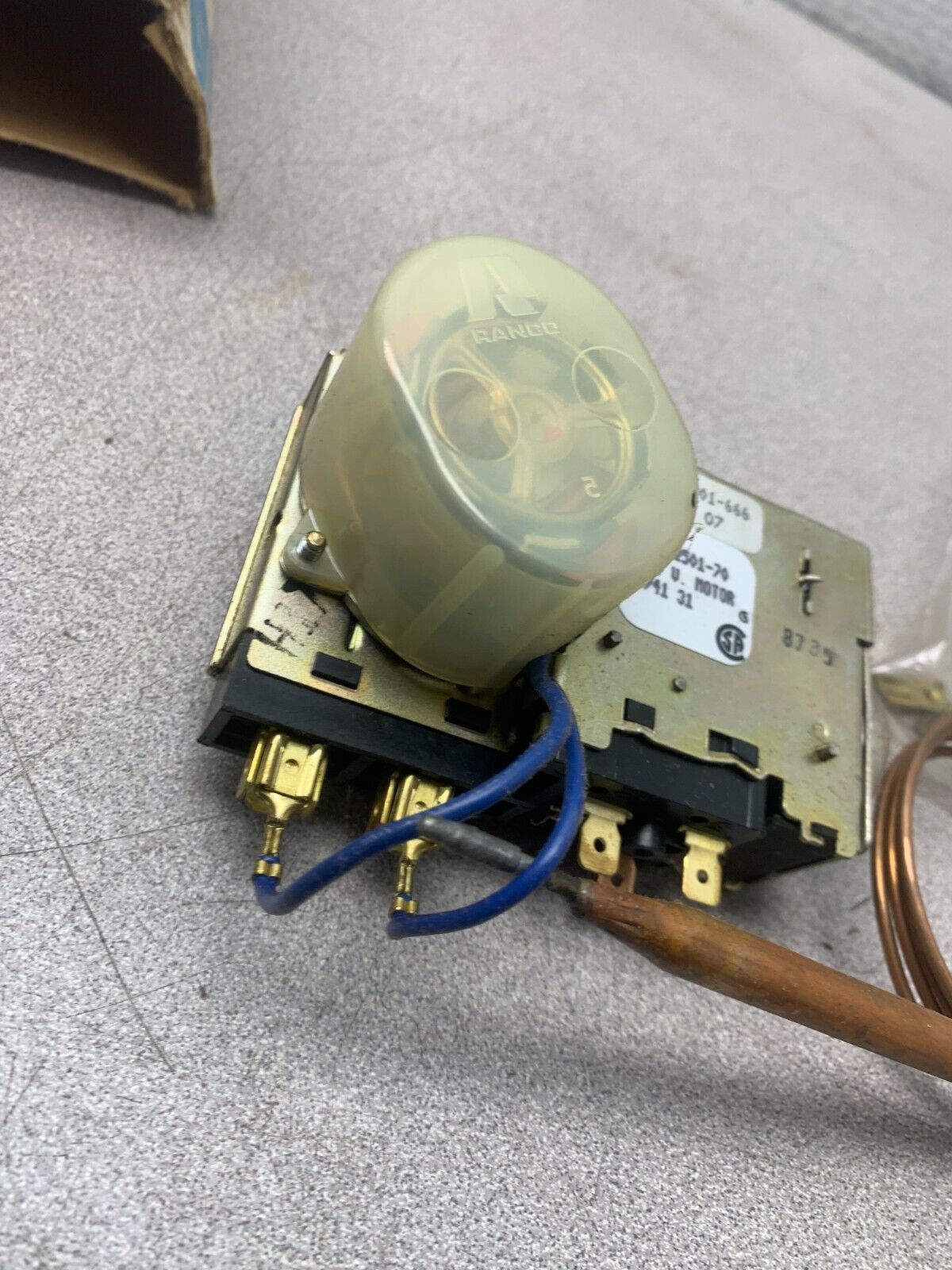 NEW RANCO HEAT PUMP CONTROL E15-2501-666 MOTOR 240V. E15-2501-70