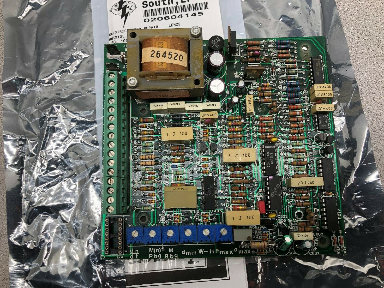 USED REMANUFACTURED STAHLKONTOR CIRCUIT BOARD 33 10713-03 001