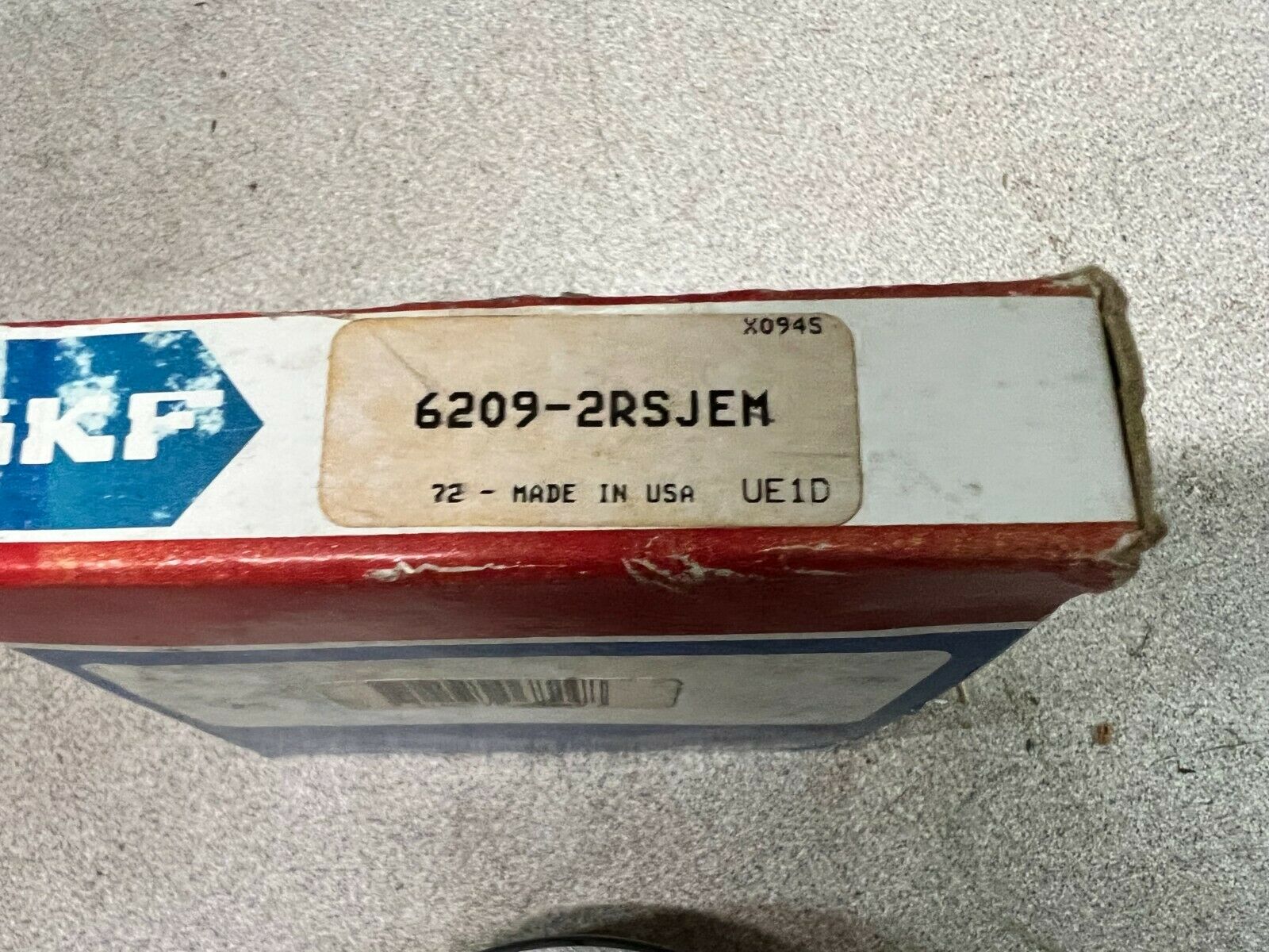 LOT OF 5 NEW IN BOX SKF BALL BEARING 6209-2RSJEM