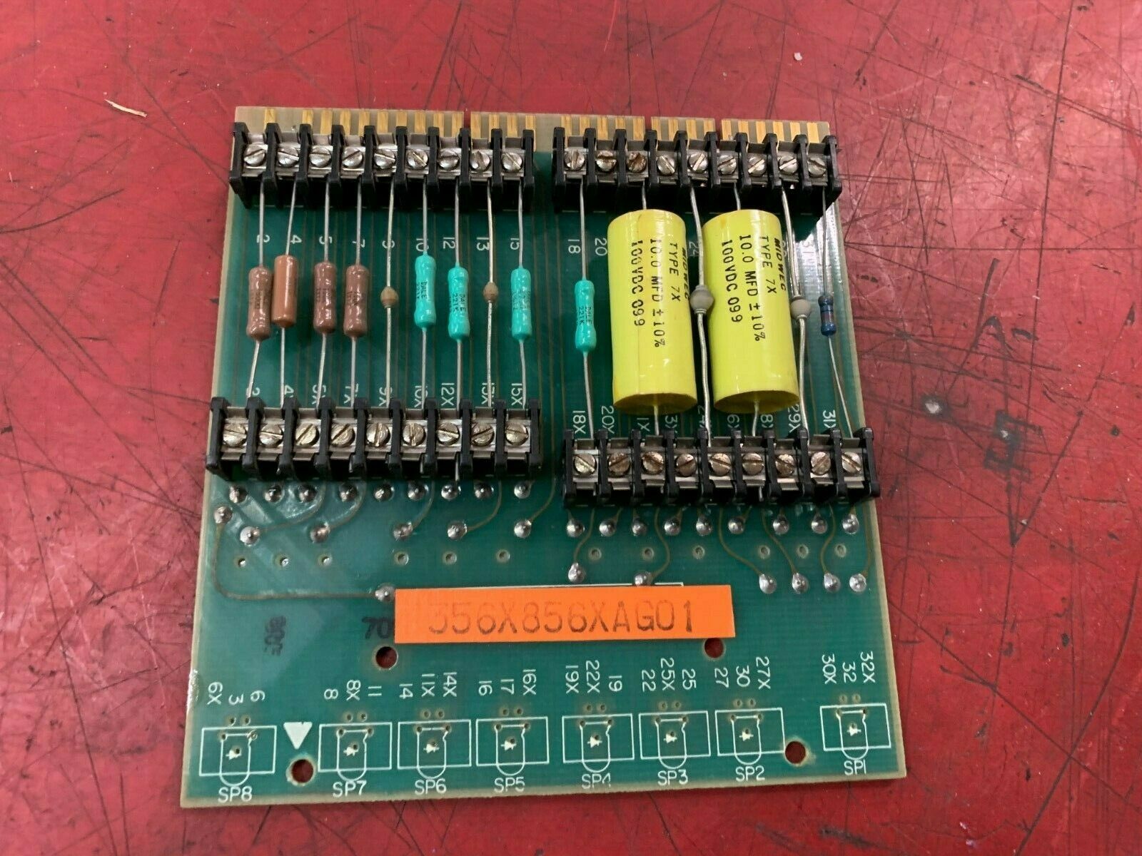 USED GENERAL ELECTRIC 356X856XAG01 CIRCUIT BOARD 36A352952AC-A