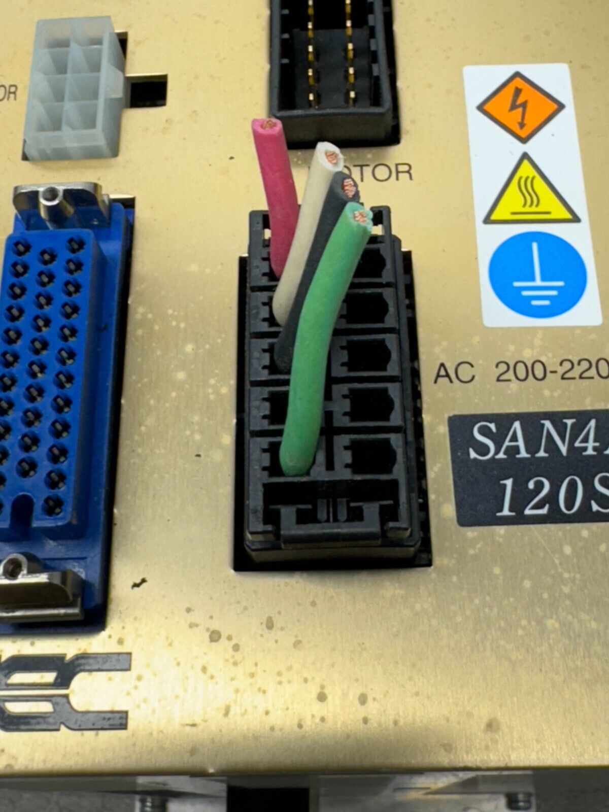 USED FEC DSP1500 Servo Drive SAN3-DP2S Controller Module SAN4A-120SM