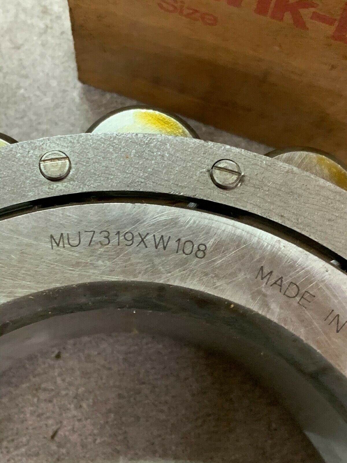 NEW IN BOX LINK-BELT CYLINDRICAL ROLLER BEARING MU7319XW108