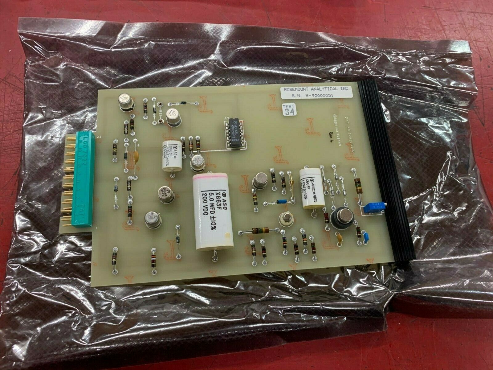 NEW NO BOX WESTINGHOUSE 398551-2-A CIRCUIT BOARD 398549