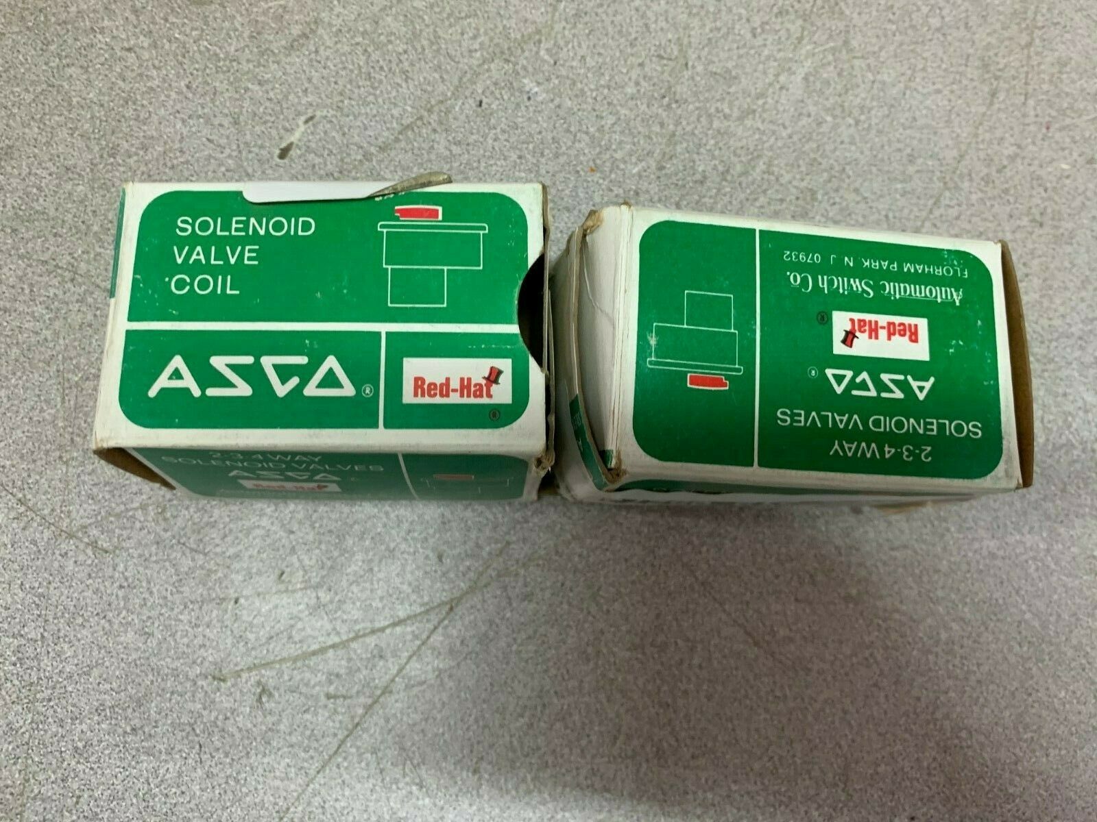 LOT OF 2 NEW IN BOX ASCO 110V. COILS 162-529-1