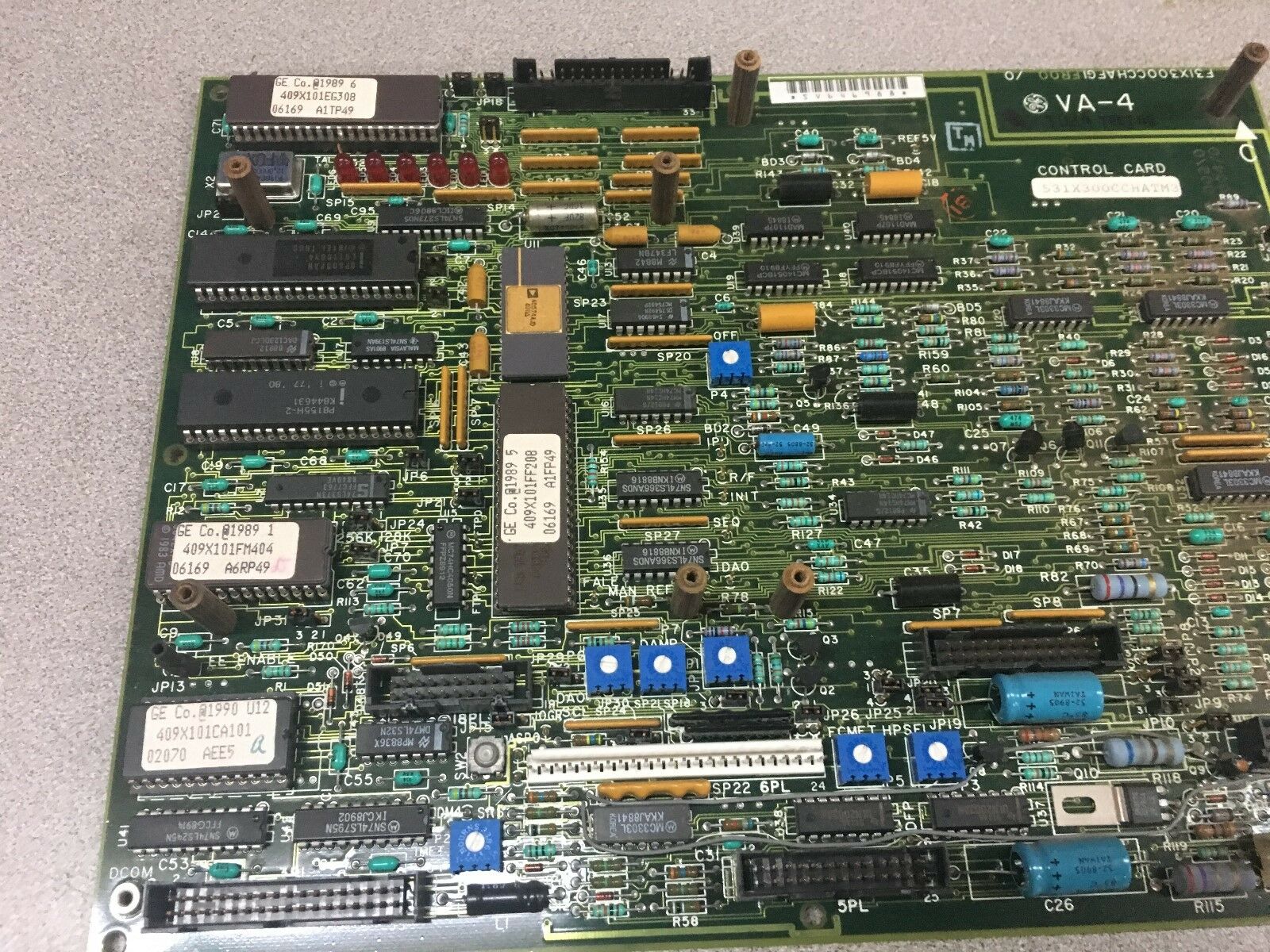 NEW NO BOX GENERAL ELECTRIC VA-4 CONTROL BOARD 531X300CCHATM3