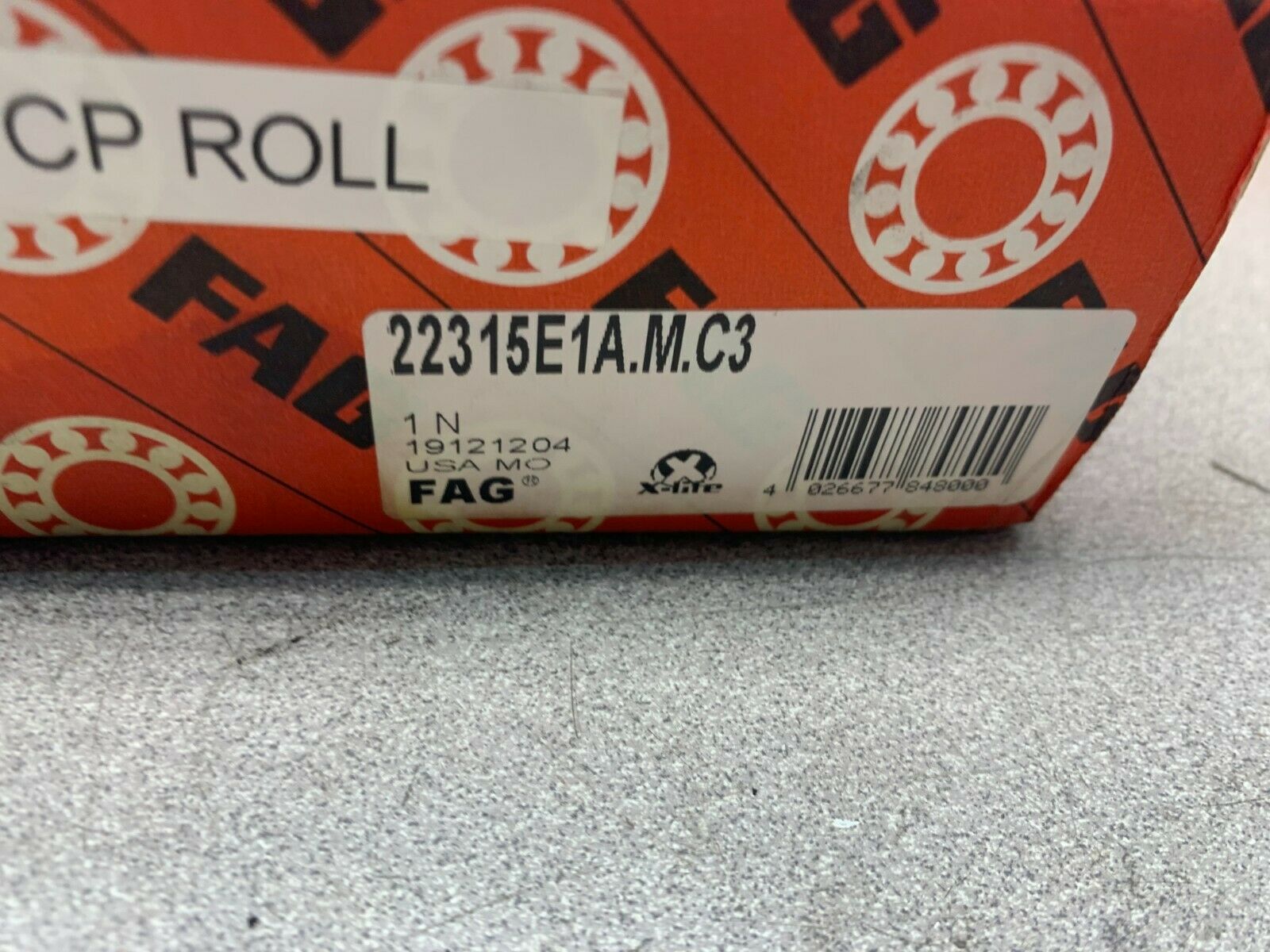 NEW IN BOX FAG ROLLER BEARING 22315E1A.M.C3