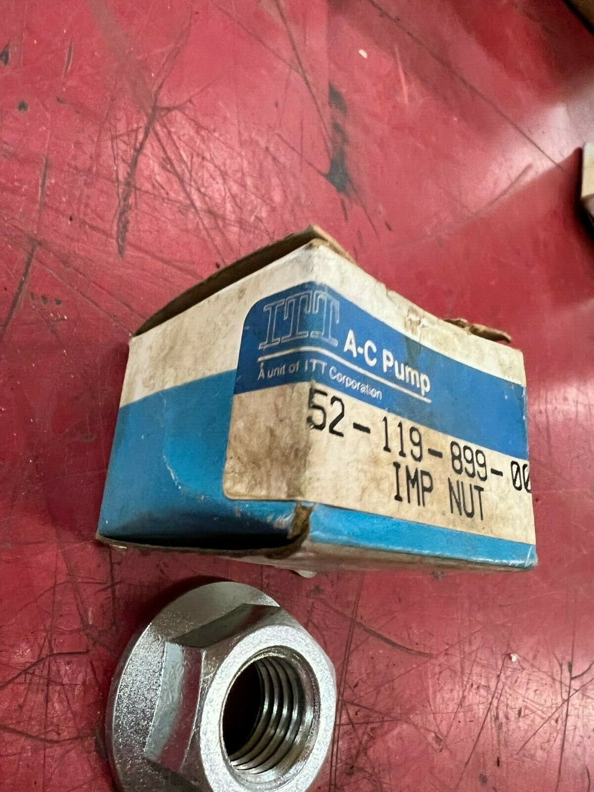 NEW IN BOX ITT IMP NUT 52-119-899-001