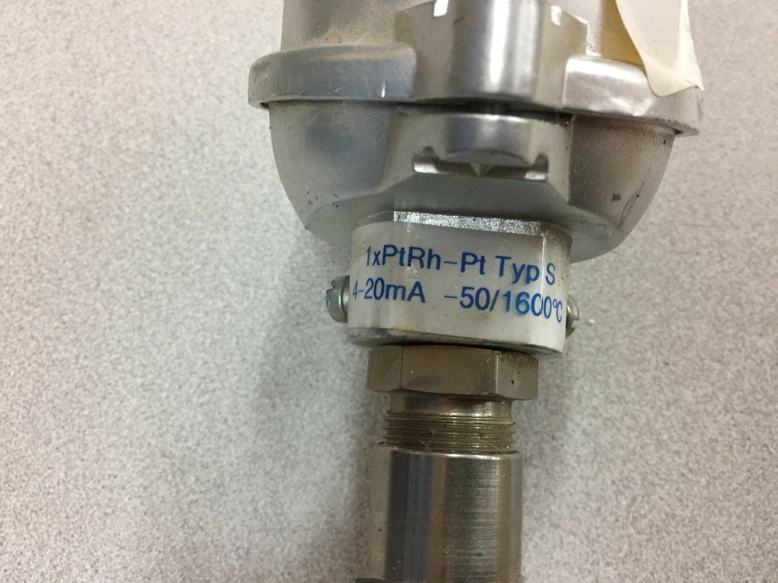 NEW NO BOX BUTTNER 4-20MA -50/1600C THERMOCOUPLE TYPE S 1XPTRH-PT / R8-12-710M