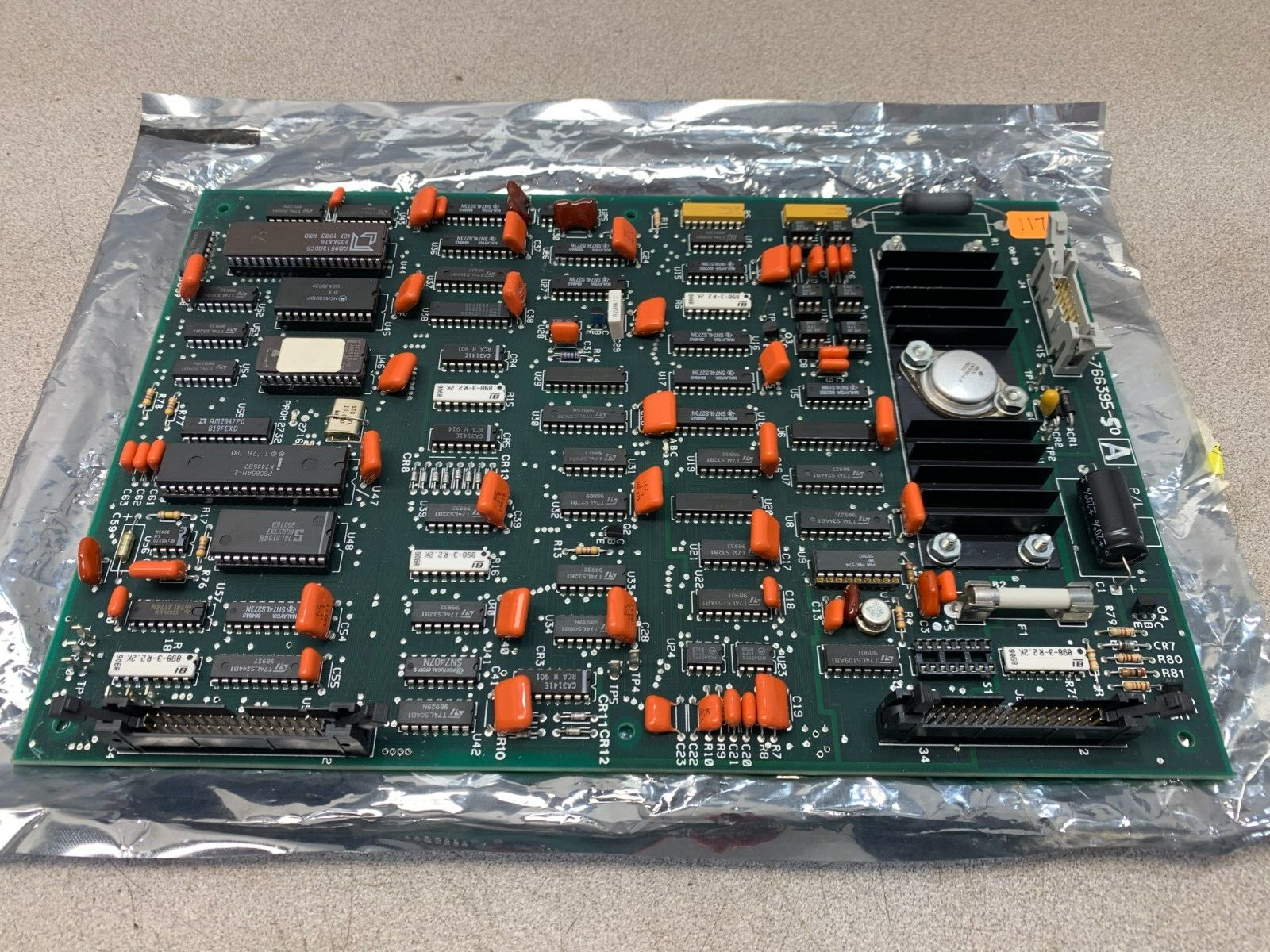 USED EMERSON PC DIGITAL BOARD 03-766395-50 A