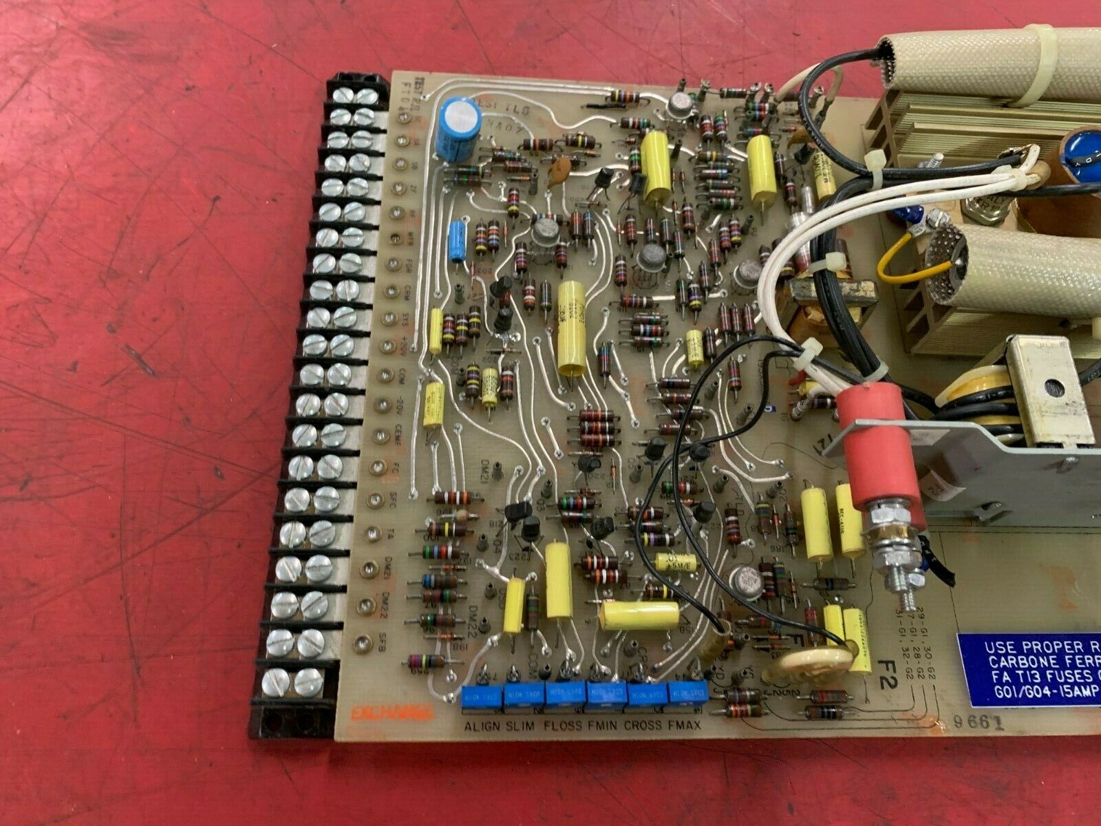 USED GENERAL ELECTRIC DRIVE CONTROL BOARD 193X532AD