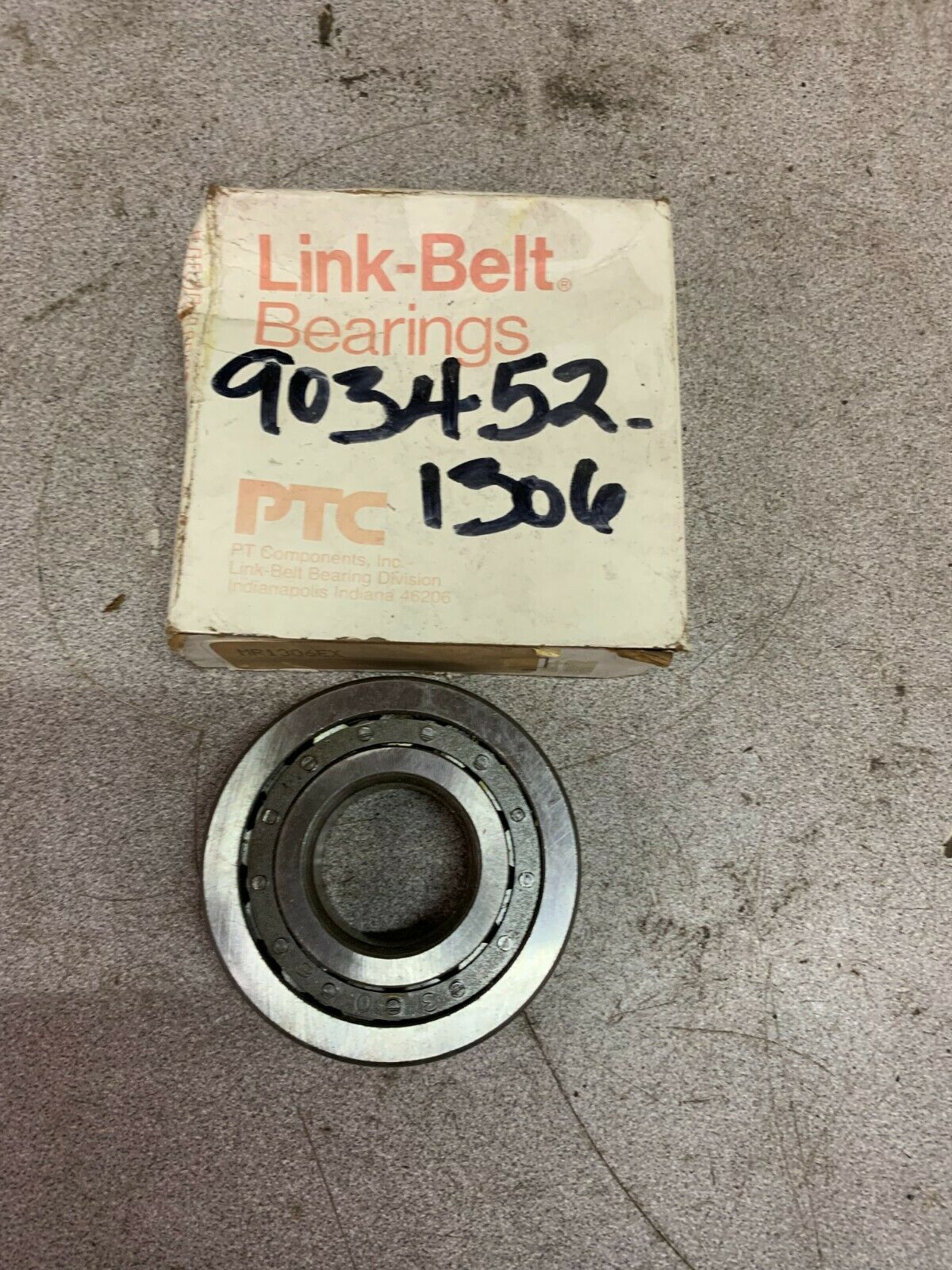 NEW IN BOX LINKBELT BALL BEARING MR1306EX